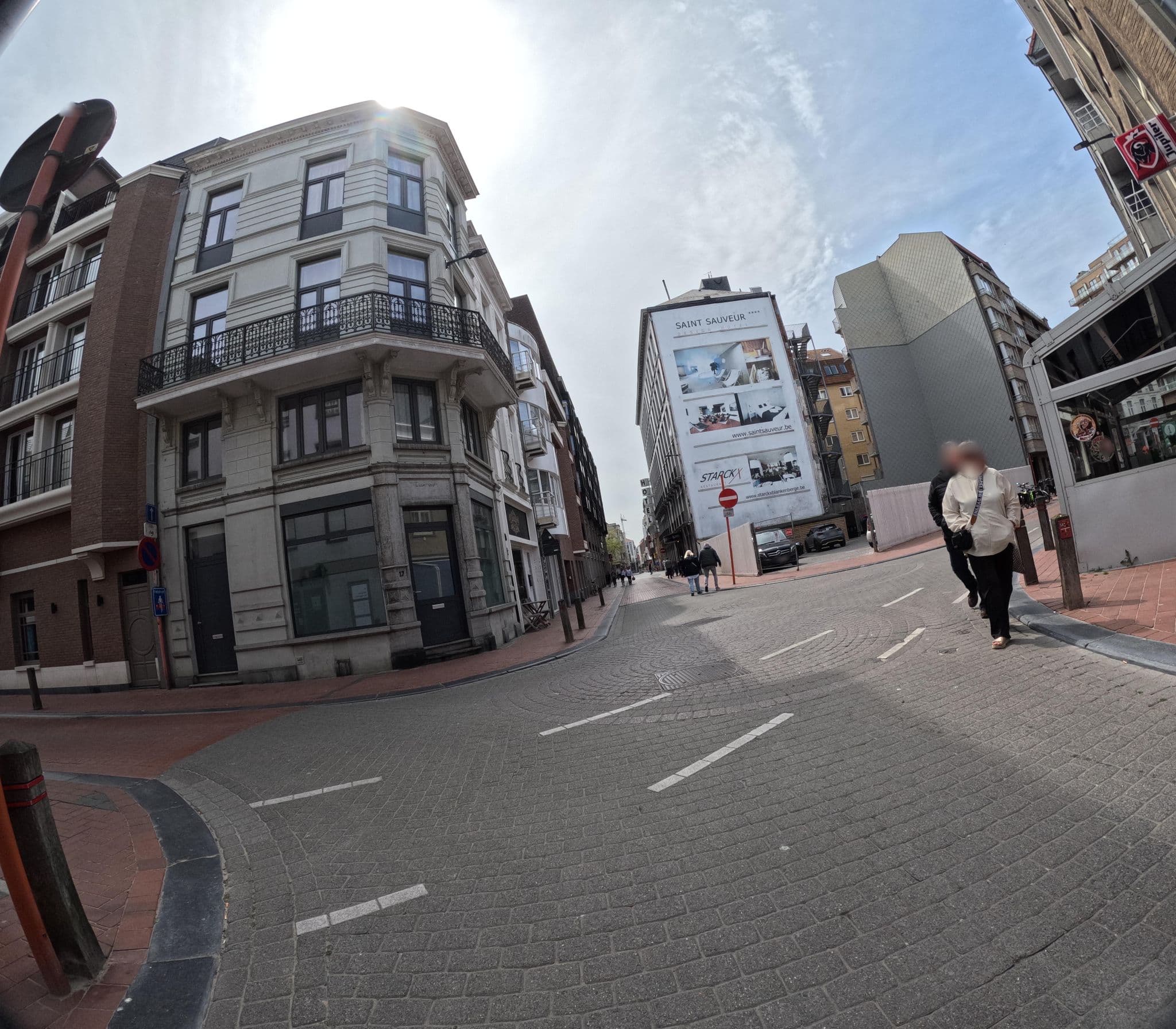 Street view near Luc & Annick Fourier, Blankenberge — © filipc (CC BY-SA · Mapillary)
