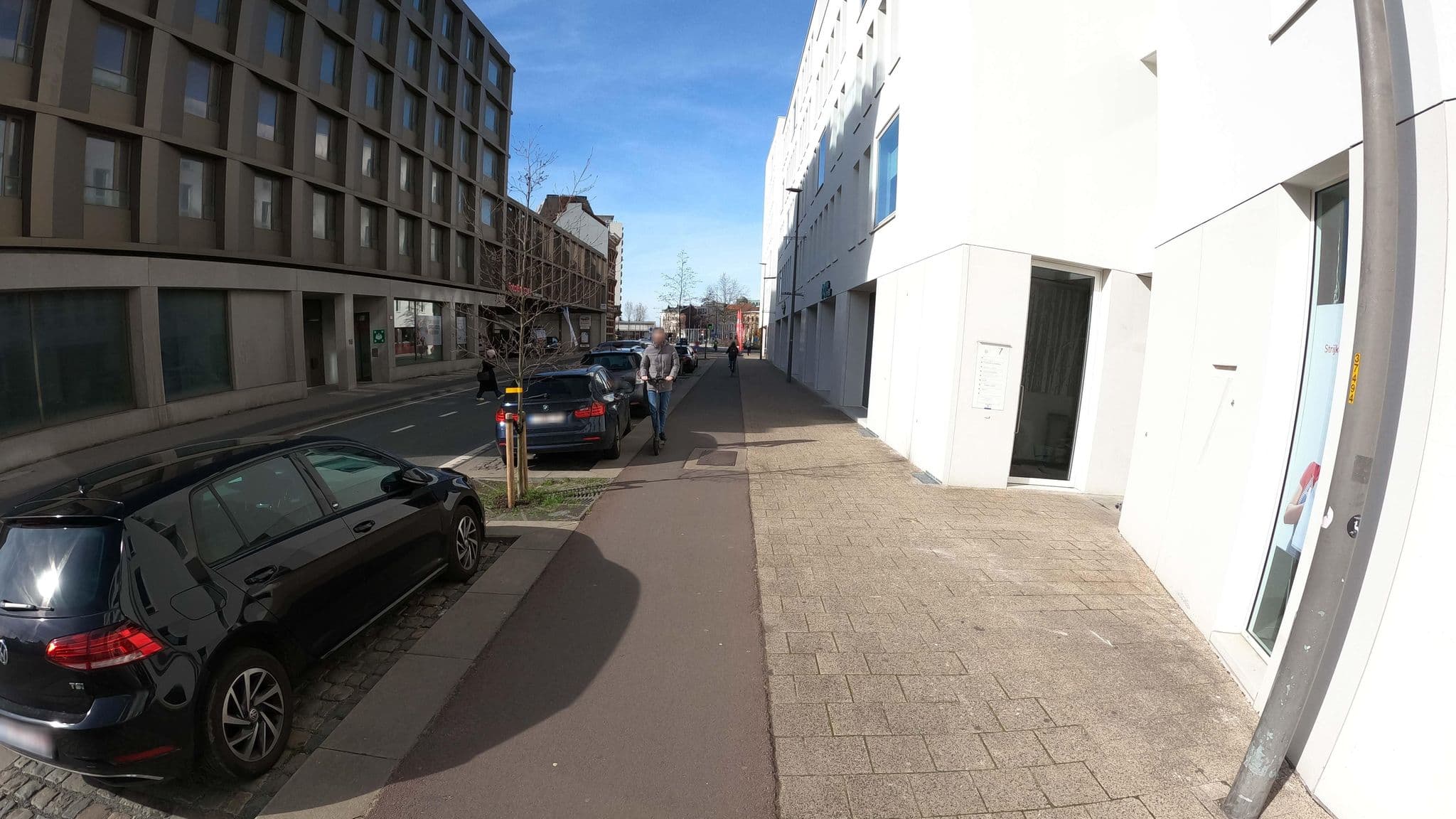 Street view near Youth Hostel Sleep Inn, Antwerp — © koninklijke (CC BY-SA · Mapillary)