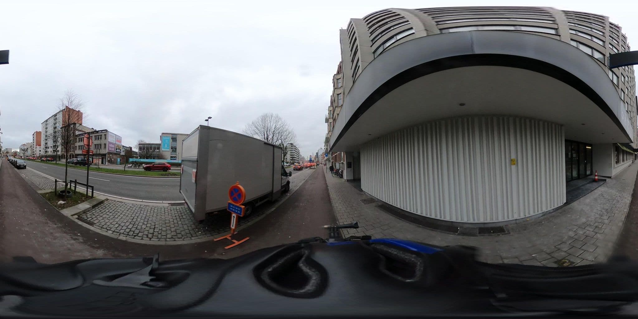 Street view near Sir Plantin Hotel Antwerp, Borgerhout — © konink360 (CC BY-SA · Mapillary)