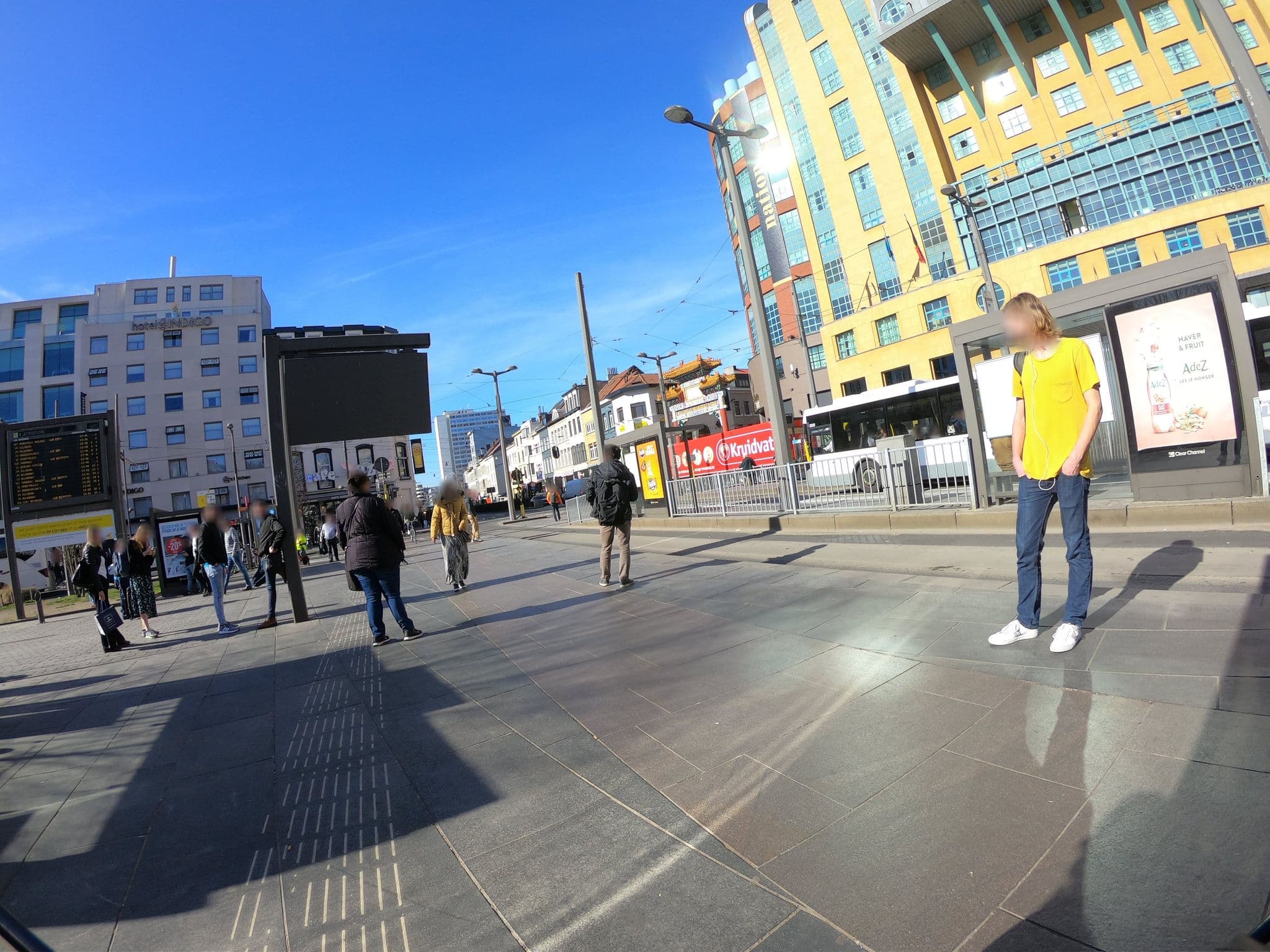 Street view near Agore Hotel, Borgerhout — © filipc (CC BY-SA · Mapillary)