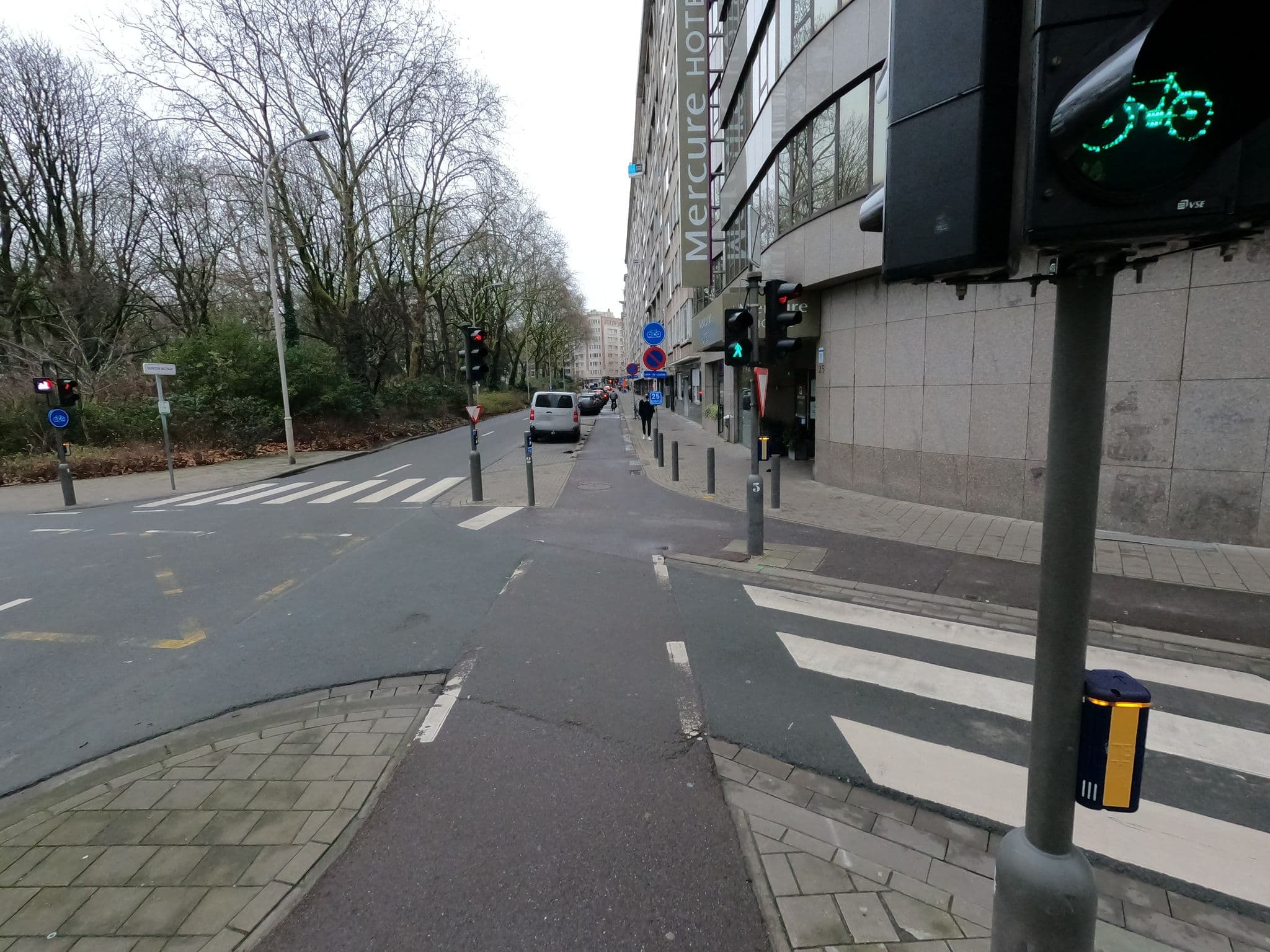 Street view near Leopold Hotel, Borgerhout — © h4n5antw (CC BY-SA · Mapillary)