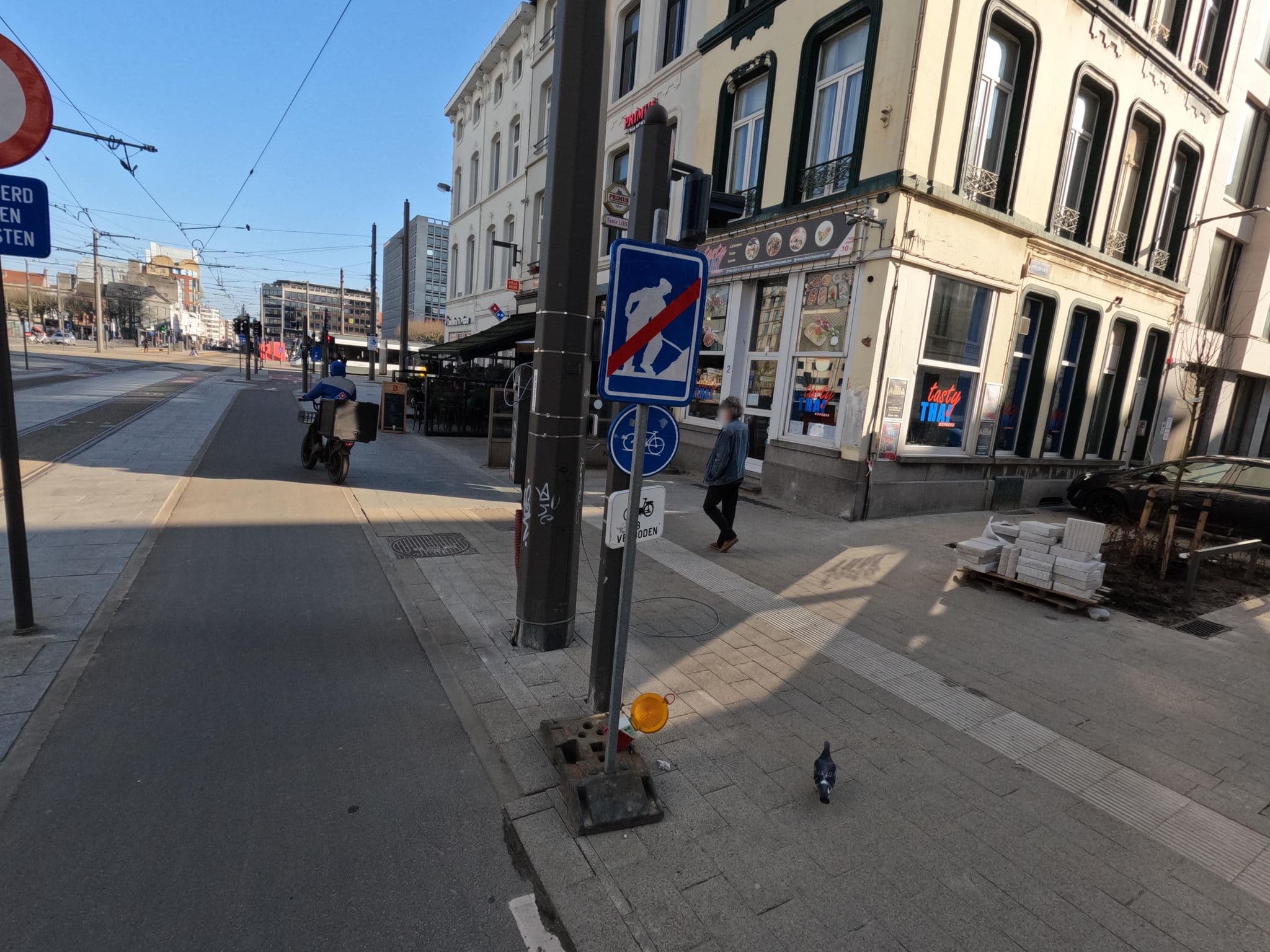 Street view near Colombus Hotel Antwerp, Antwerp — © koninklijke (CC BY-SA · Mapillary)
