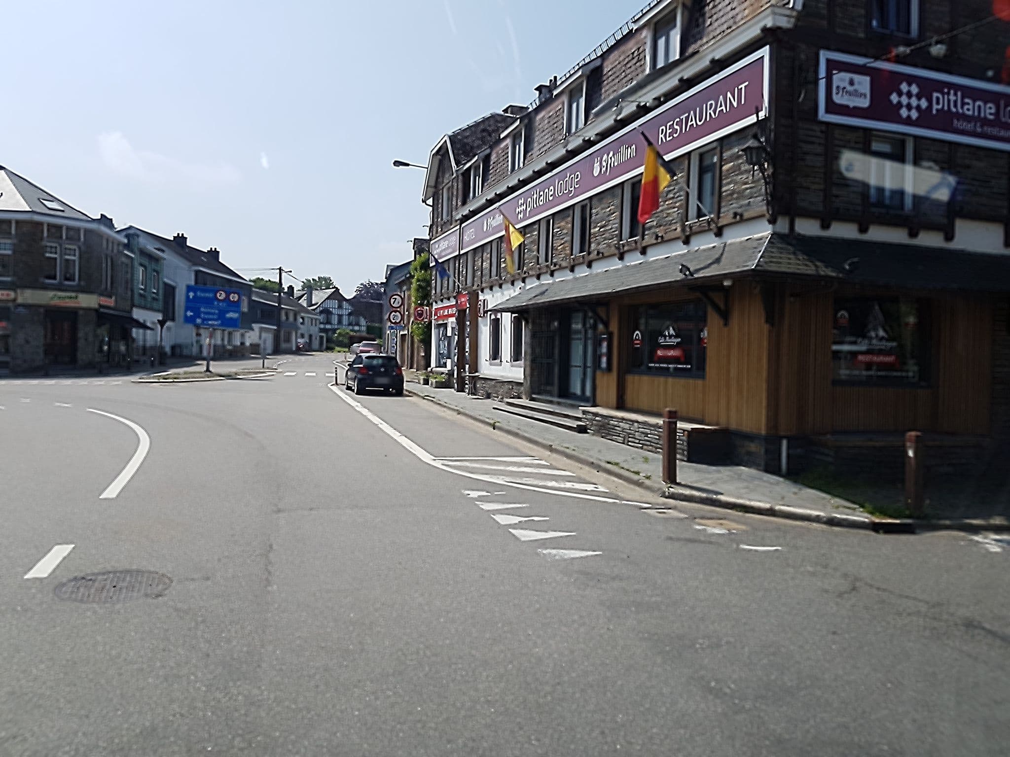 Street view near Hotel Pit Lane, Francorchamps — © filipc (CC BY-SA · Mapillary)