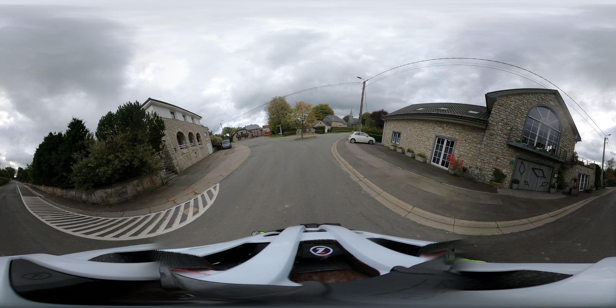 Street view near Gîtes de la Warache, Robertville — © Mizuna (CC BY-SA · Mapillary)