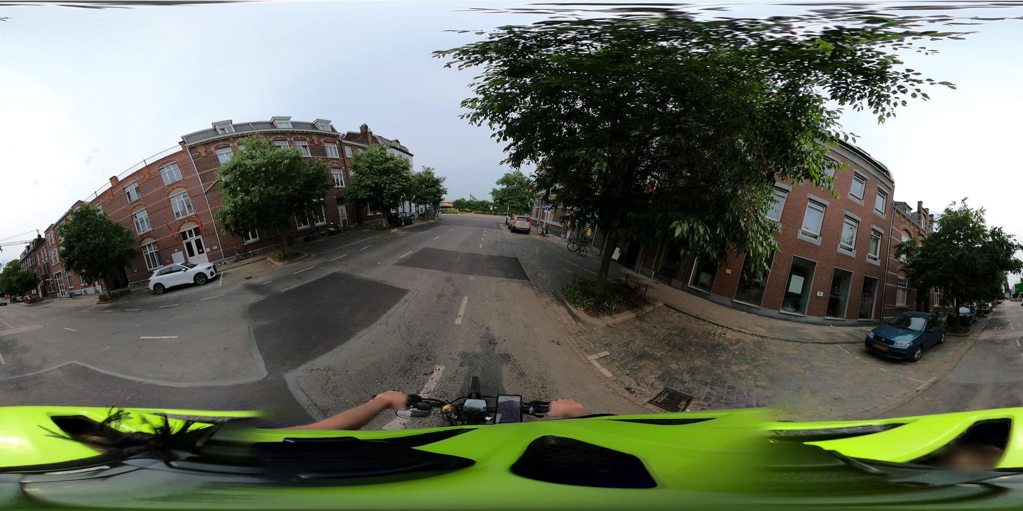 Street view near Kaboom Hotel BV, Maastricht — © joostjakob (CC BY-SA · Mapillary)
