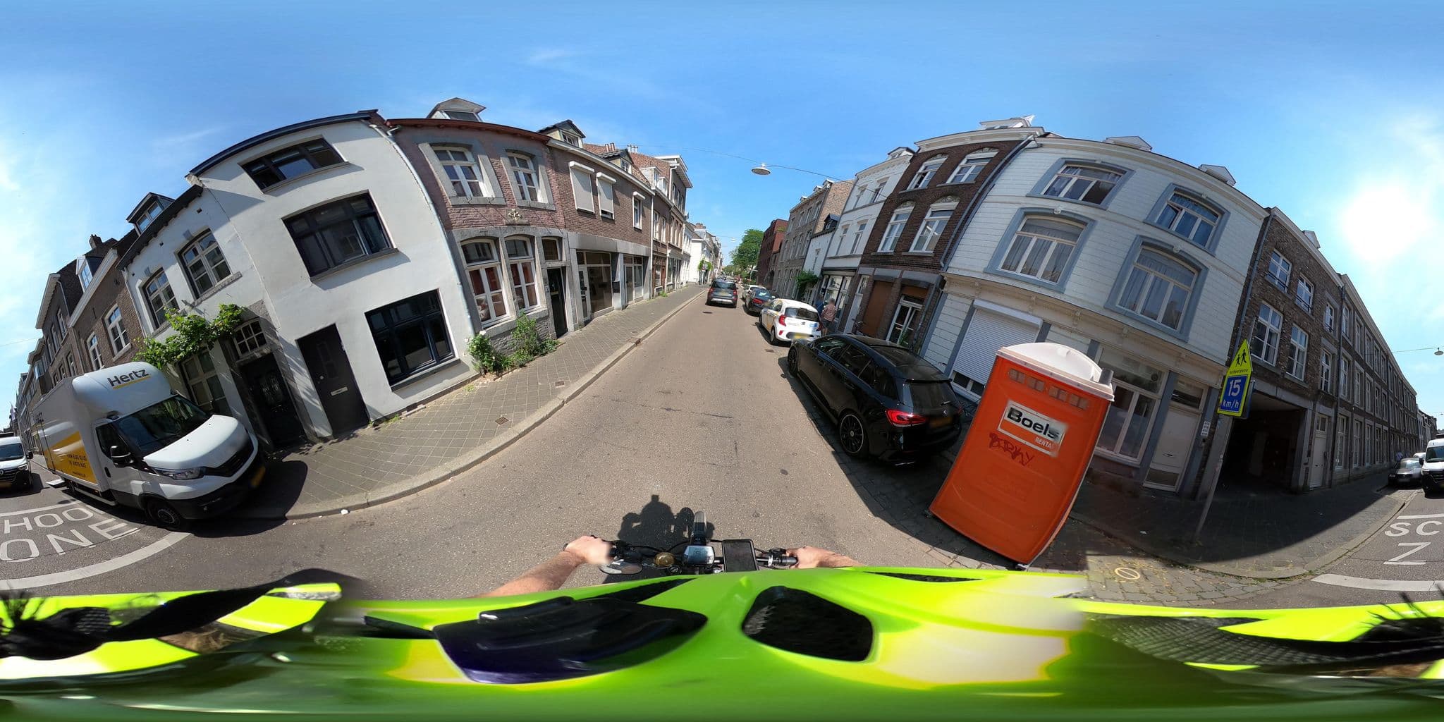 Street view near Bed & Breakfast Hartje Maastricht, Maastricht — © joostjakob (CC BY-SA · Mapillary)