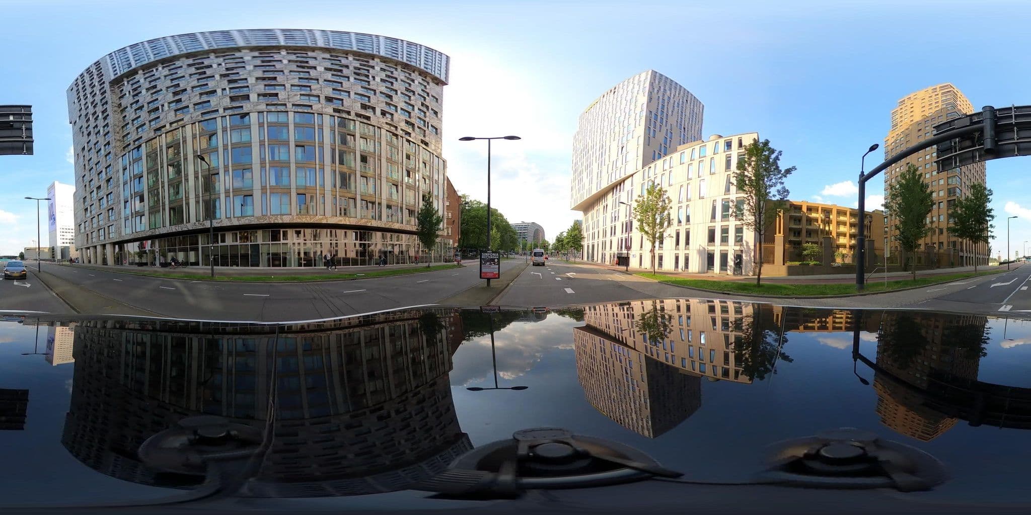 Street view near Doc21, Rotterdam — © tumblecow (CC BY-SA · Mapillary)
