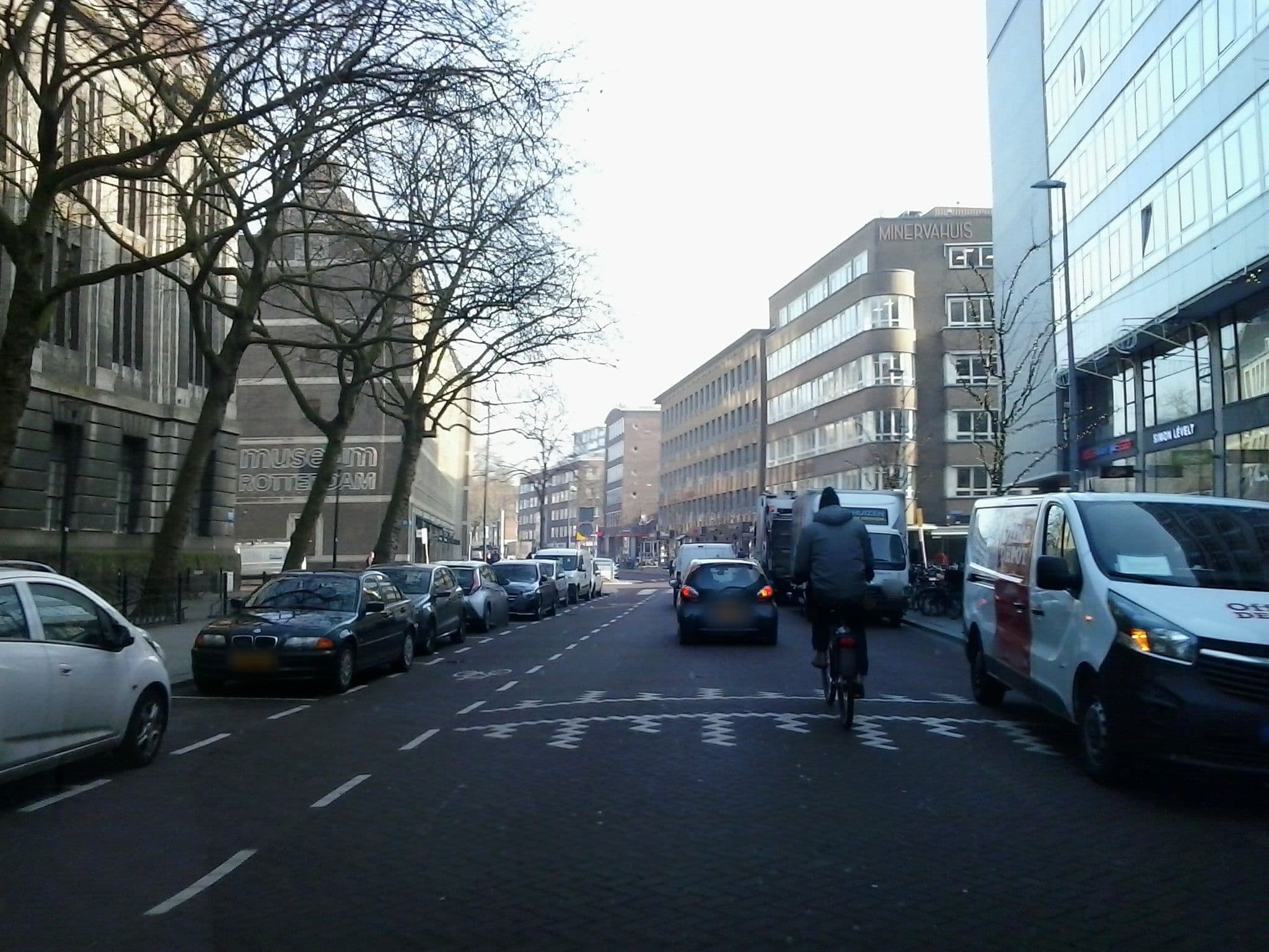 Street view near Postillion Hotels Rotterdam, Rotterdam — © micmin1972 (CC BY-SA · Mapillary)
