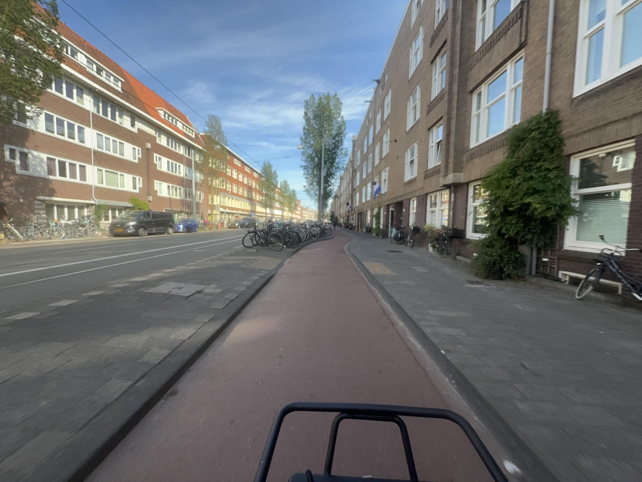 Street view near Purple Apartment, Amsterdam — © ottor (CC BY-SA · Mapillary)
