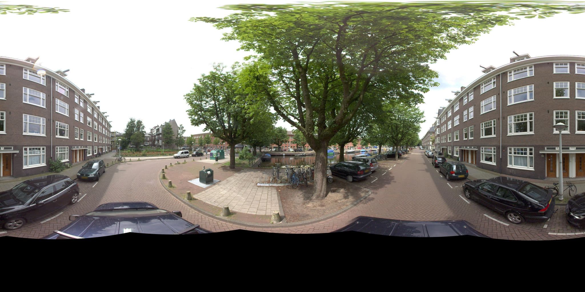 Street view near Casa Hermano, Amsterdam — © amsterdam (CC BY-SA · Mapillary)