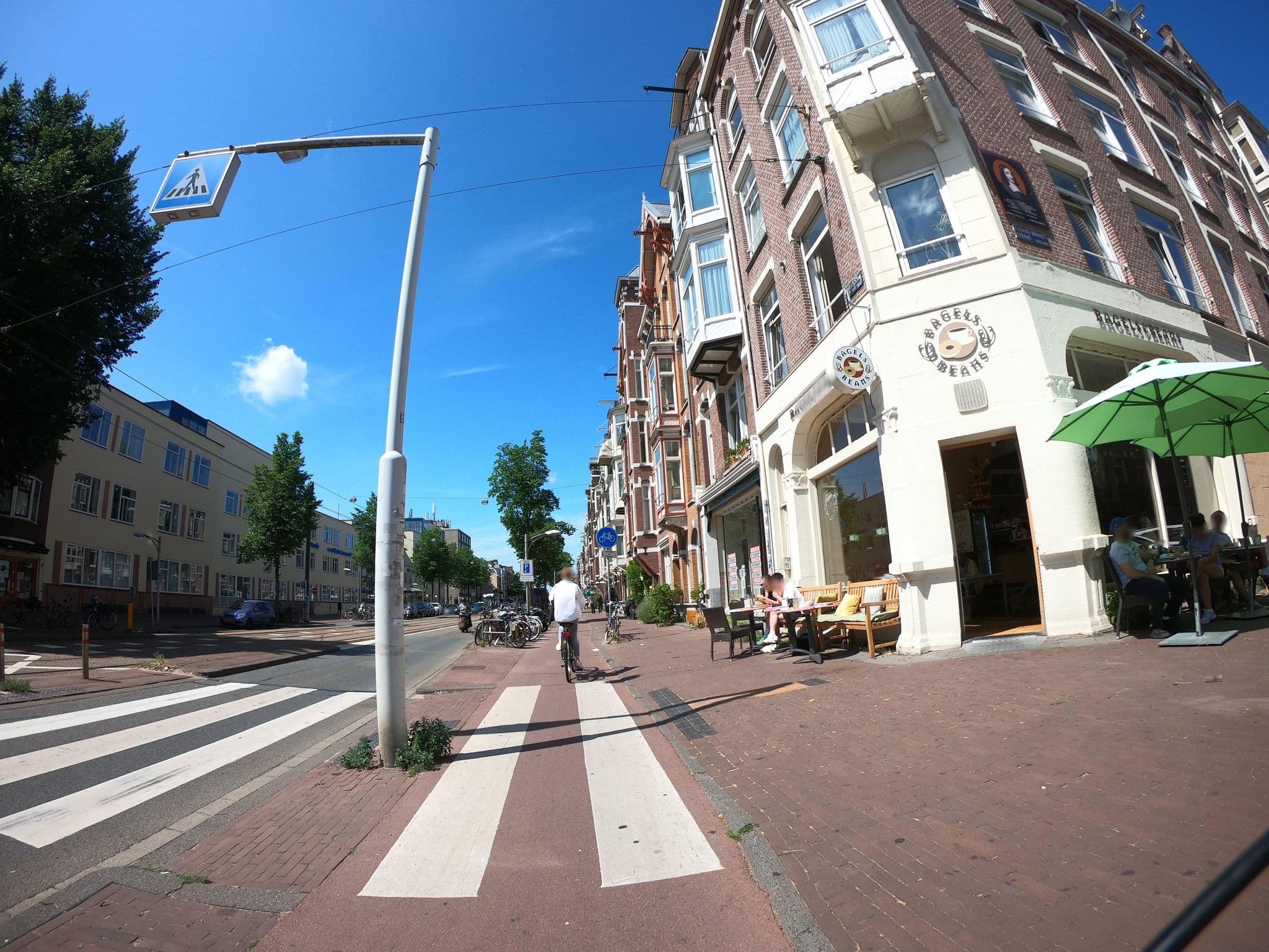 Street view near Hostel Park Holiday, Amsterdam — © richlv (CC BY-SA · Mapillary)