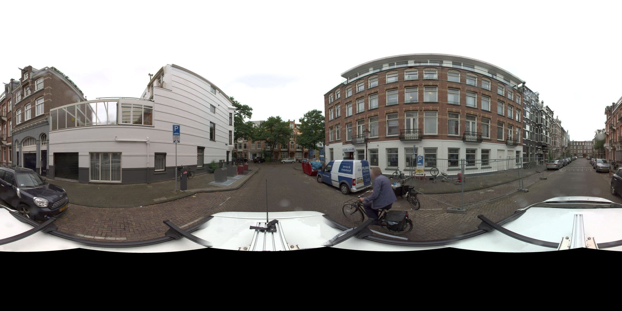 Street view near Hotel Verde, Amsterdam — © amsterdam (CC BY-SA · Mapillary)