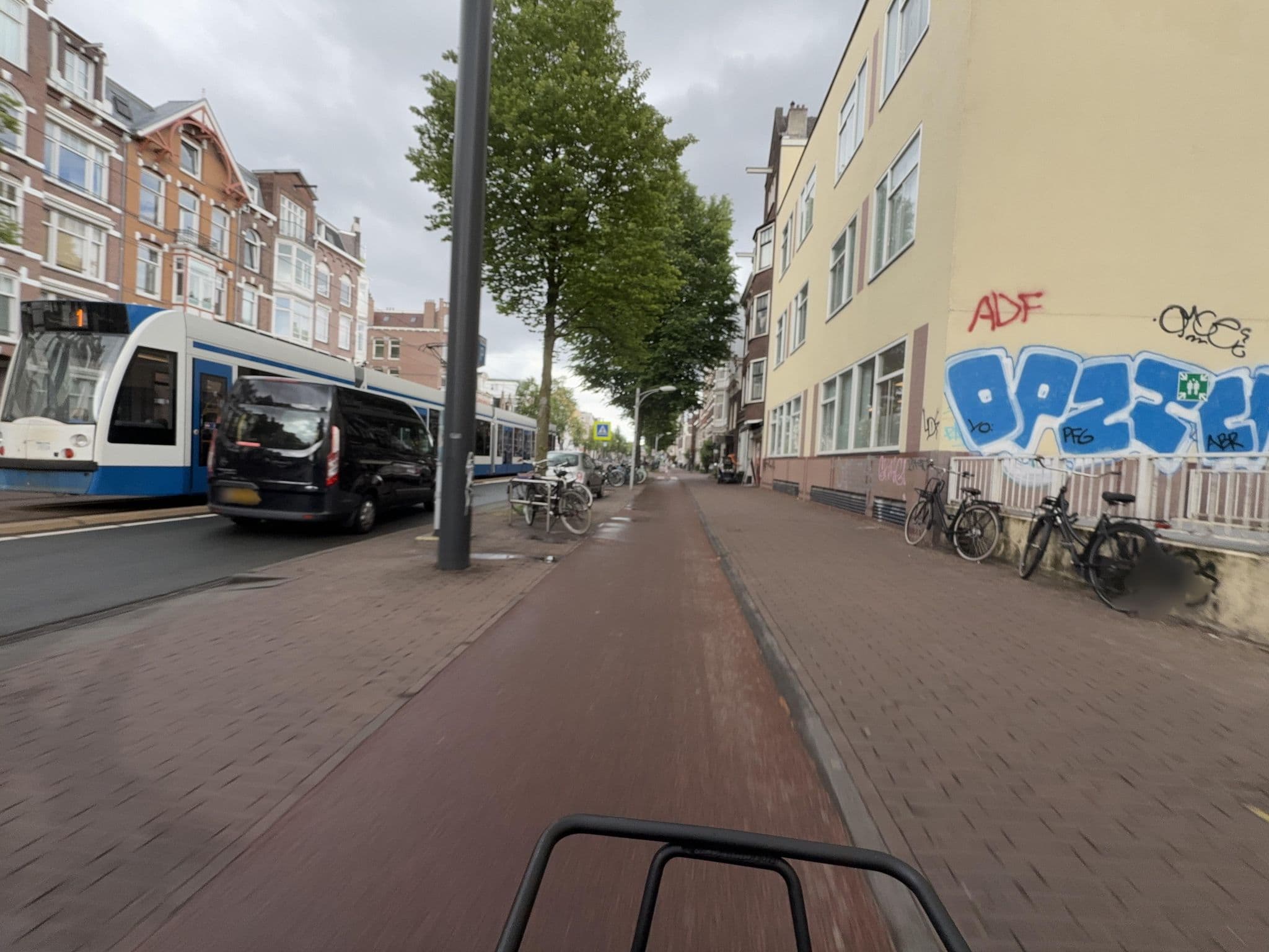 Street view near Rubenji's Place, Amsterdam — © ottor (CC BY-SA · Mapillary)
