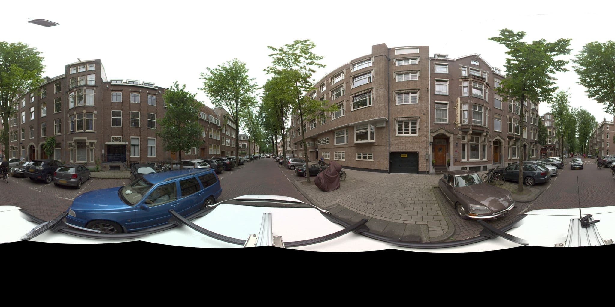 Street view near Hotel Sander, Amsterdam — © amsterdam (CC BY-SA · Mapillary)