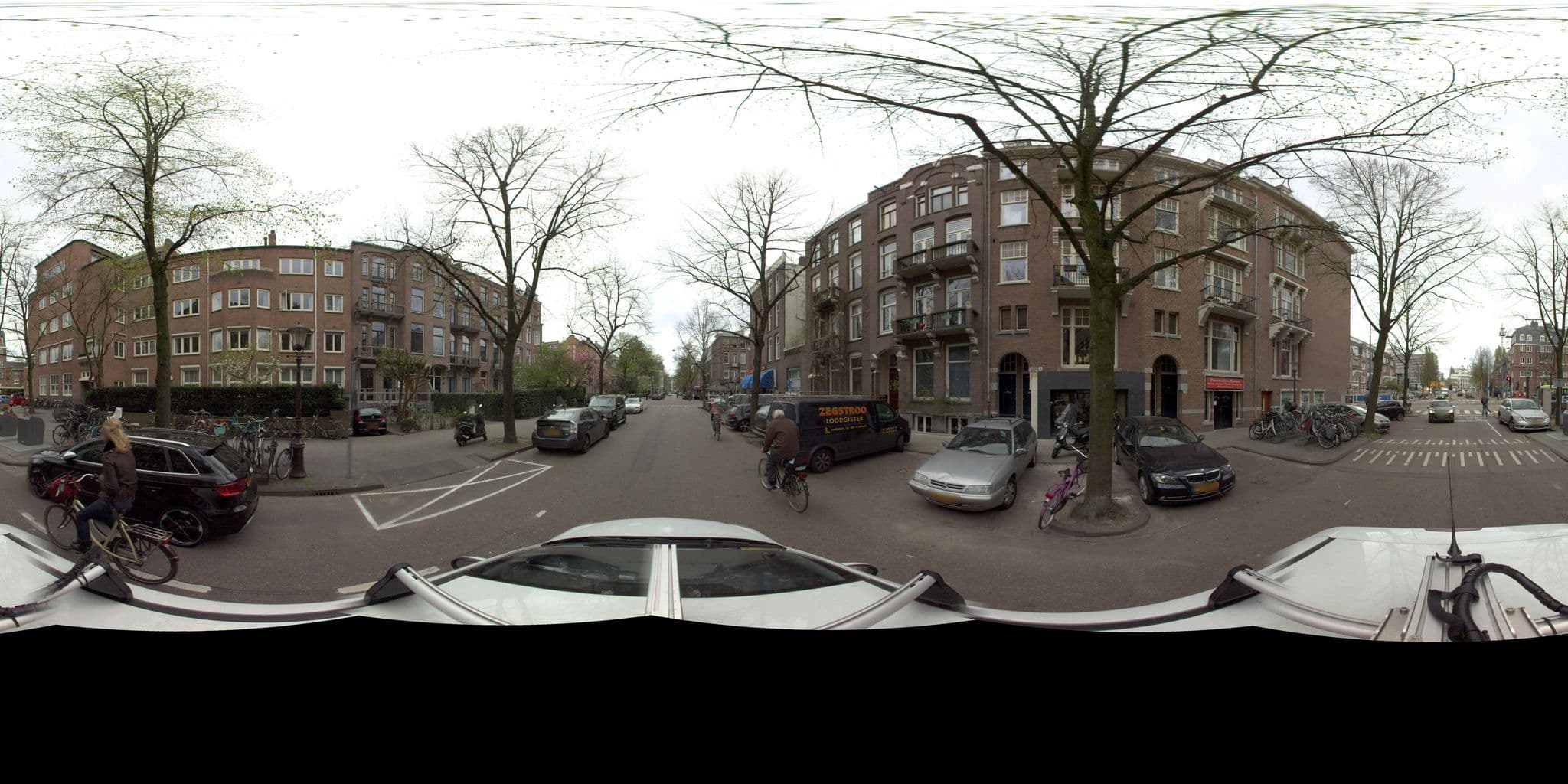 Street view near Laura Apartments, Amsterdam — © amsterdam (CC BY-SA · Mapillary)