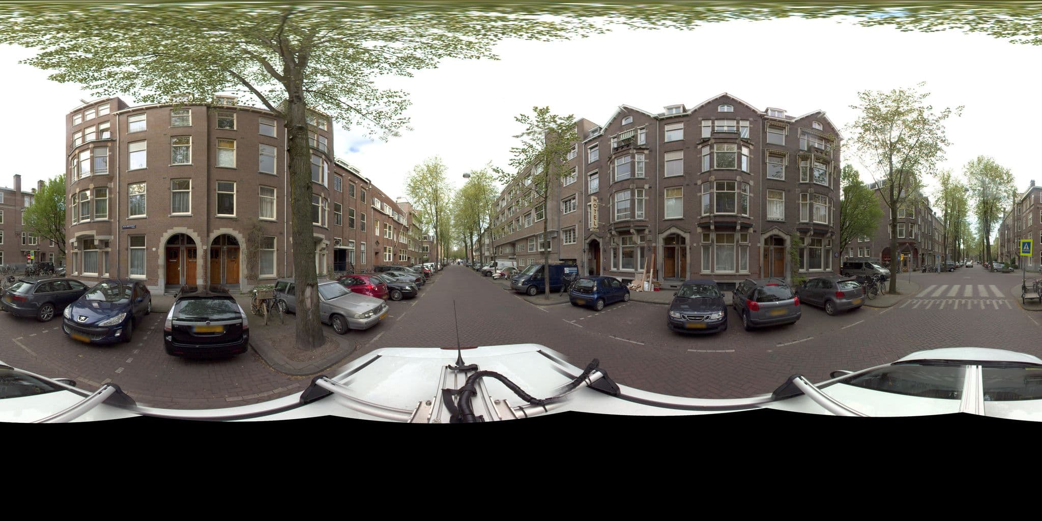 Street view near De Ware Jacob Hotel, Amsterdam — © amsterdam (CC BY-SA · Mapillary)