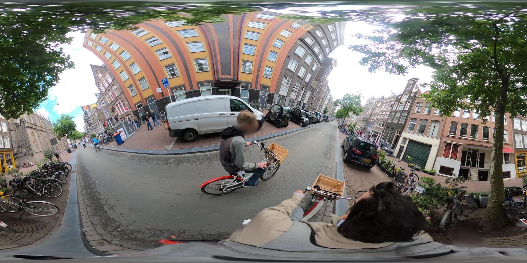 Street view near Red Light Experience, Amsterdam — © robot8a (CC BY-SA · Mapillary)