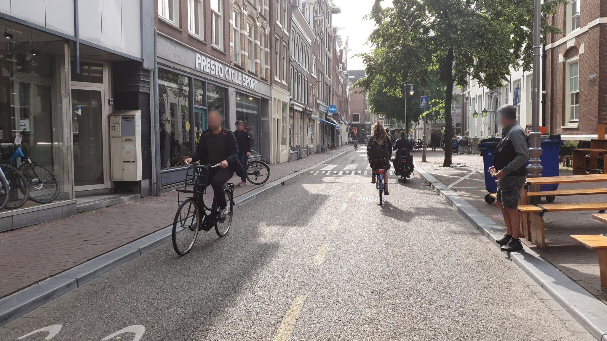 Street view near Amsterdam Center View, Amsterdam — © ainali (CC BY-SA · Mapillary)