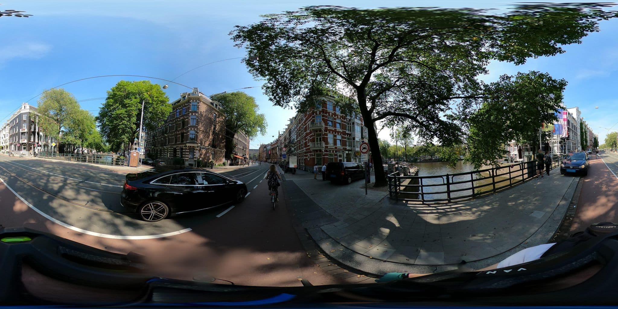 Street view near Exceptional Apartment, Amsterdam — © Stefdegreef (CC BY-SA · Mapillary)