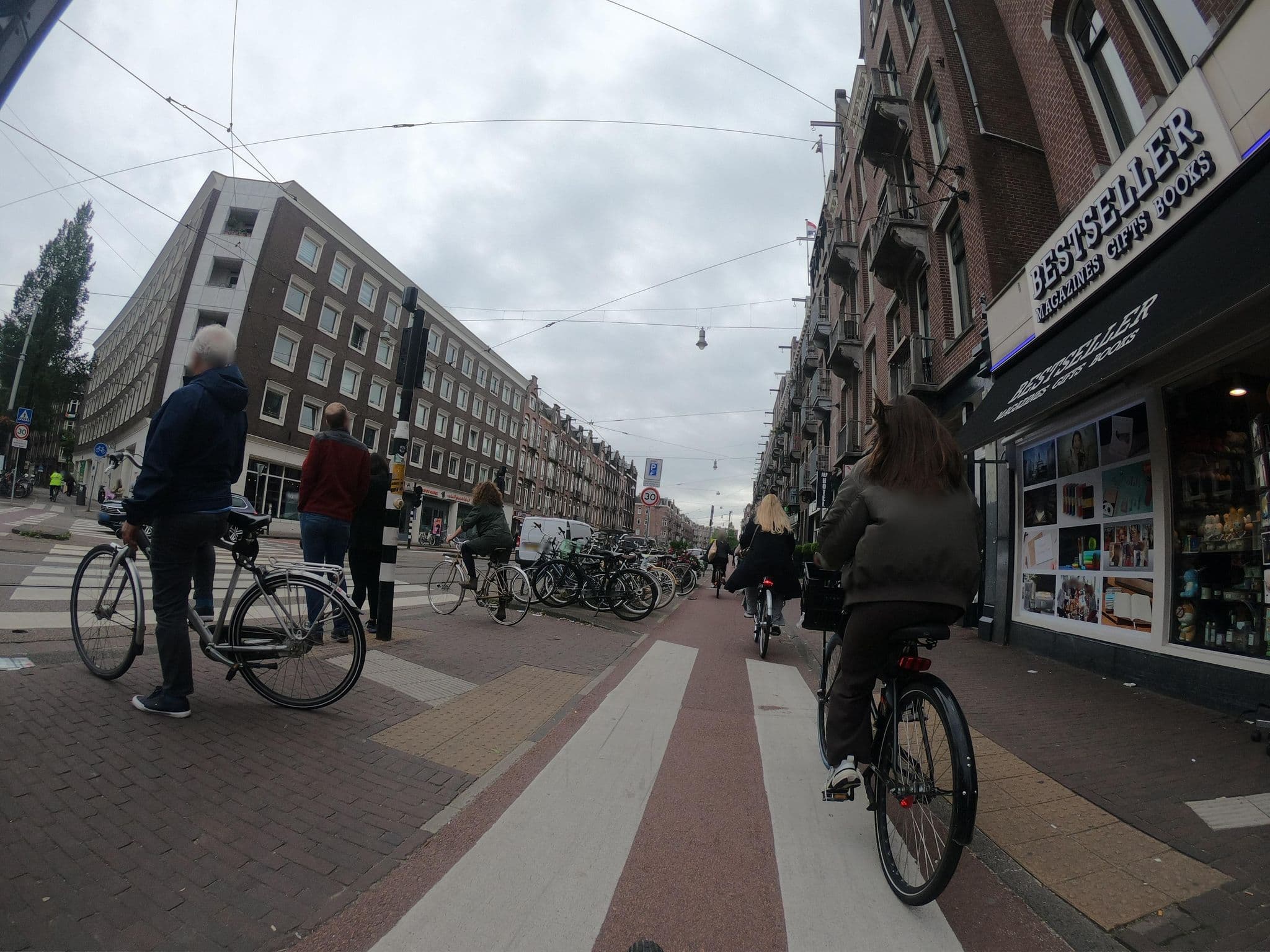 Street view near Alp Hotel, Amsterdam — © CasGroenigen (CC BY-SA · Mapillary)