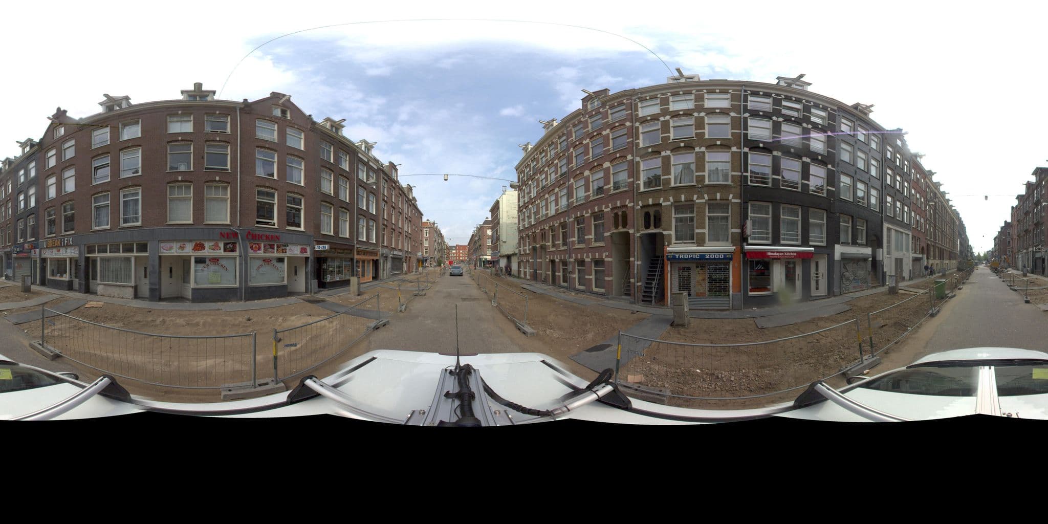 Street view near Hub 23, Amsterdam — © amsterdam (CC BY-SA · Mapillary)