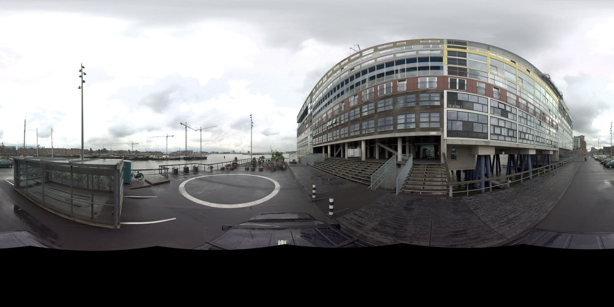 Street view near Luxurious Center Harbour View, Amsterdam — © amsterdam (CC BY-SA · Mapillary)