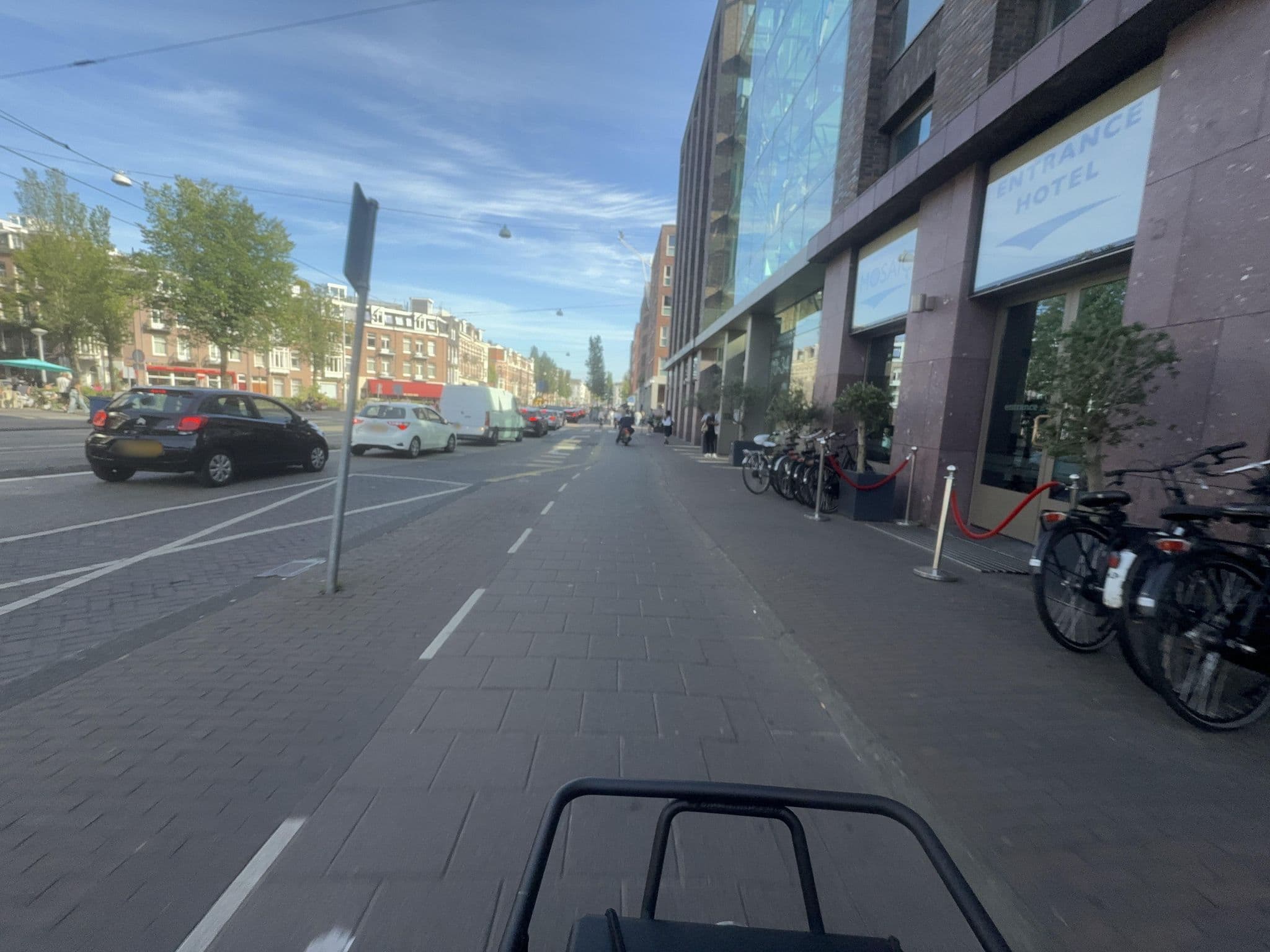 Street view near Grand Hotel Downtown, Amsterdam — © ottor (CC BY-SA · Mapillary)