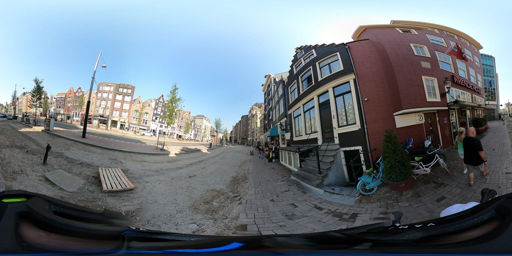 Street view near Amsterdam Bed and Breakfast CityCenter, Amsterdam — © Stefdegreef (CC BY-SA · Mapillary)
