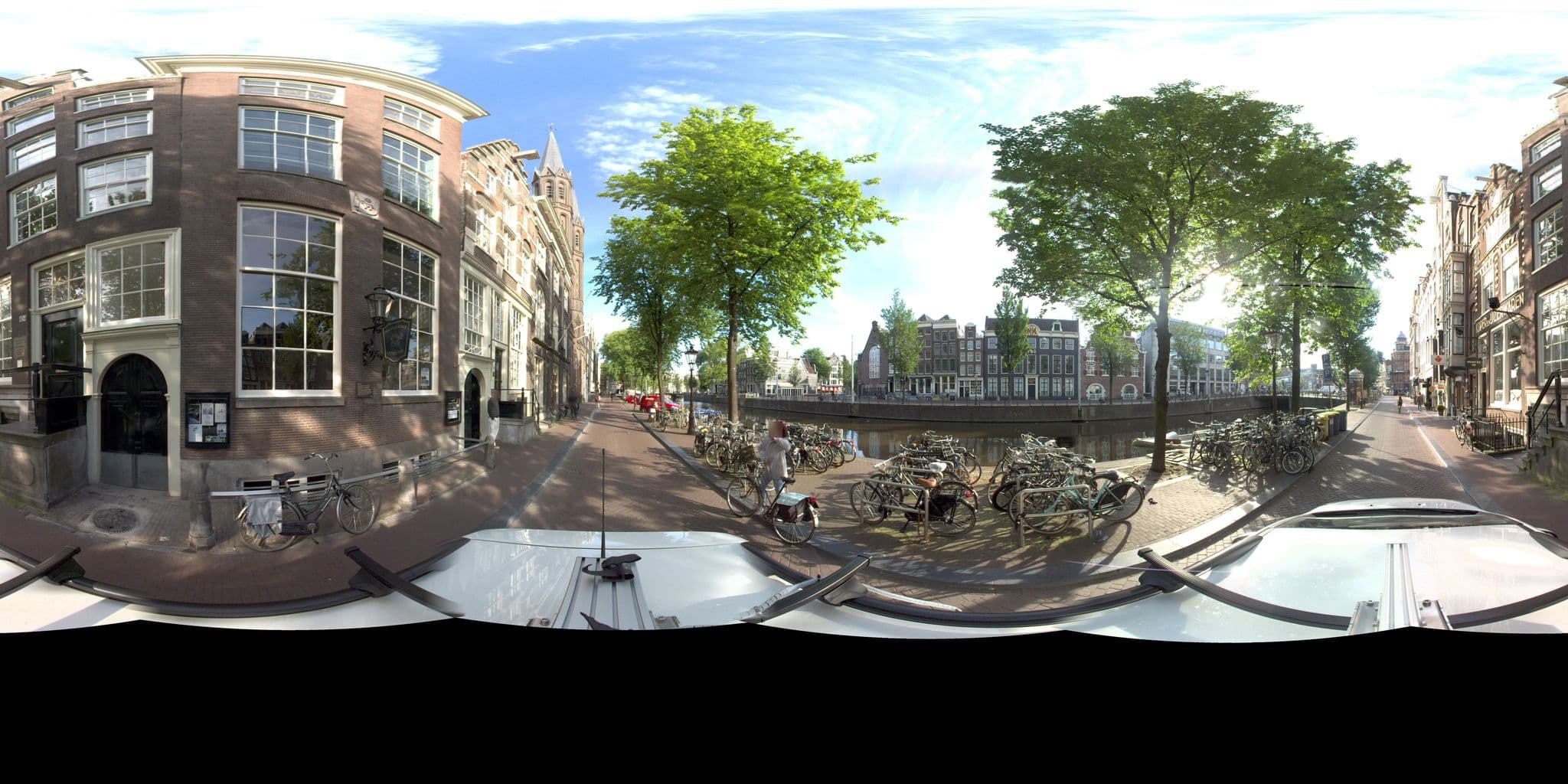 Street view near Adam The First, Amsterdam — © amsterdam (CC BY-SA · Mapillary)