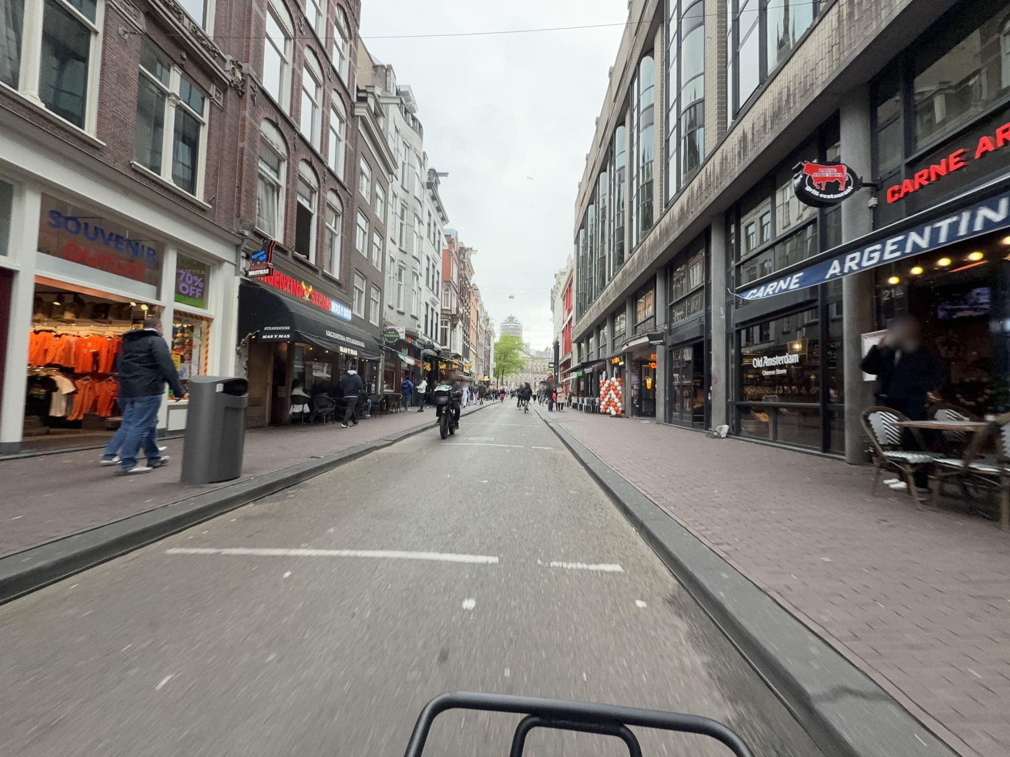Street view near Central Station Hostel, Amsterdam — © ottor (CC BY-SA · Mapillary)