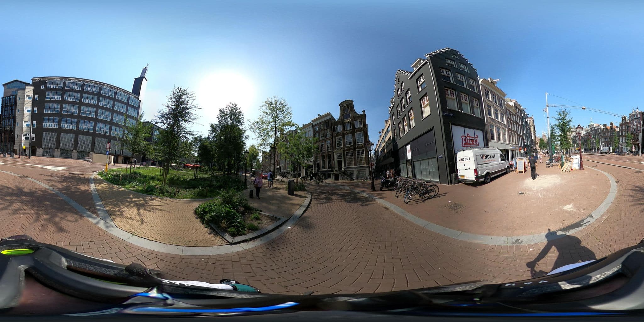 Street view near Nova Hotel Breakfast Hall, Amsterdam — © Stefdegreef (CC BY-SA · Mapillary)