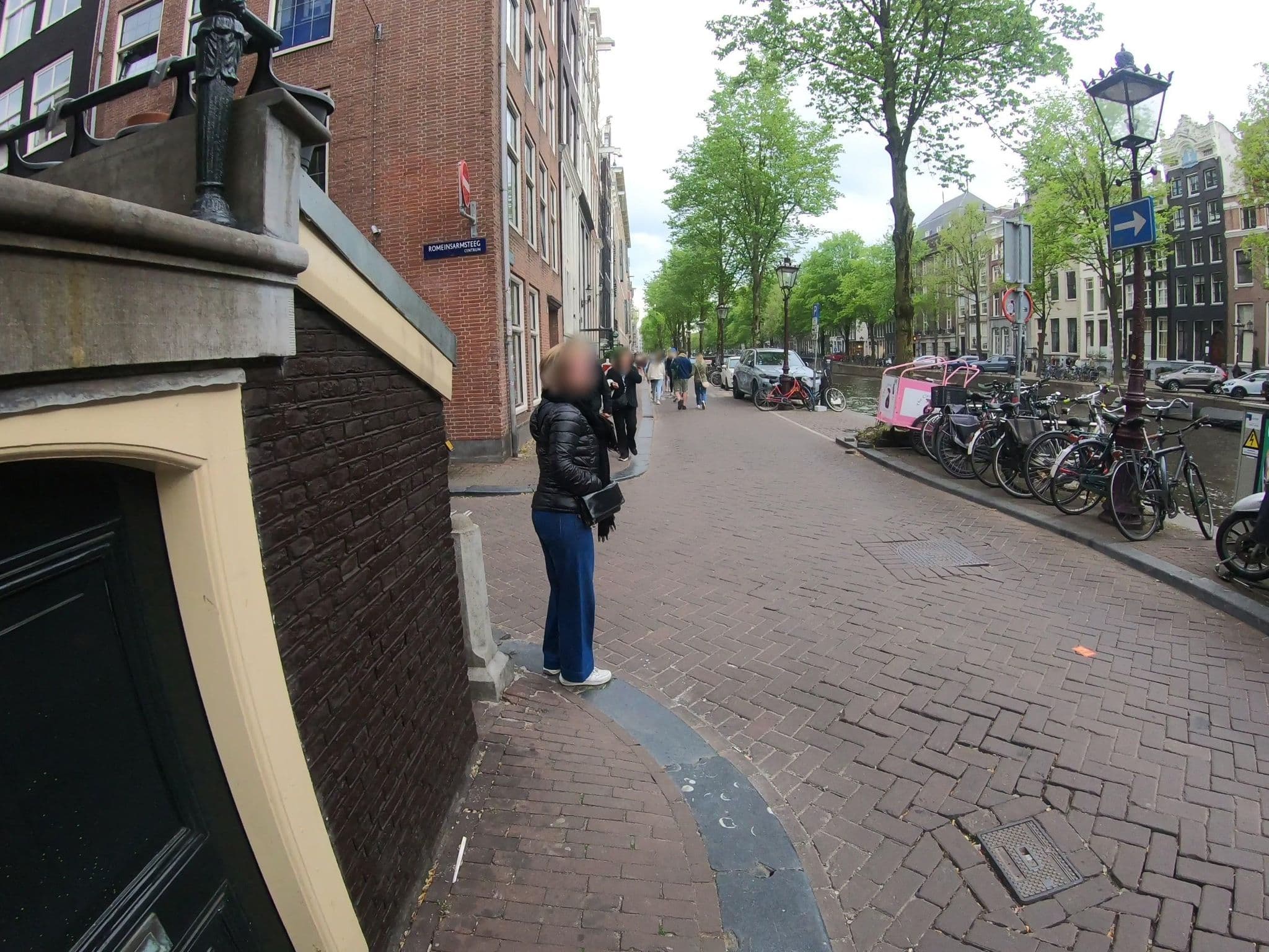 Street view near Herengracht 285, Amsterdam — © algirdasc (CC BY-SA · Mapillary)