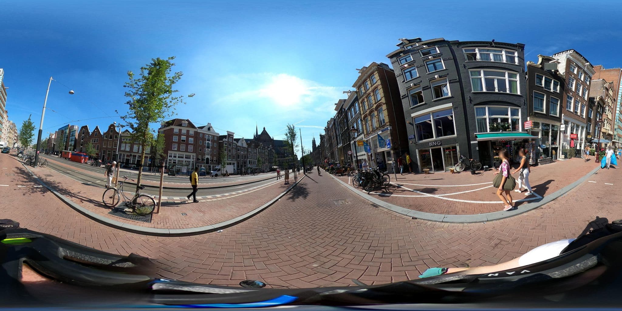 Street view near Eva Apartments, Amsterdam — © Stefdegreef (CC BY-SA · Mapillary)