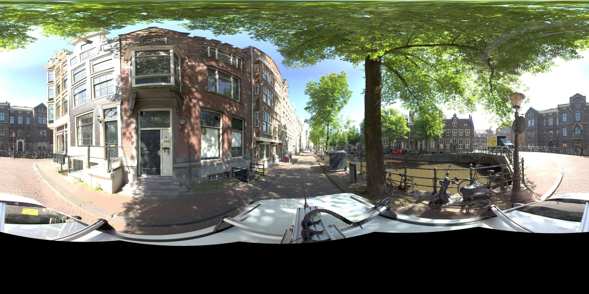 Street view near Studio 14 Bed&Breakfast, Amsterdam — © amsterdam (CC BY-SA · Mapillary)