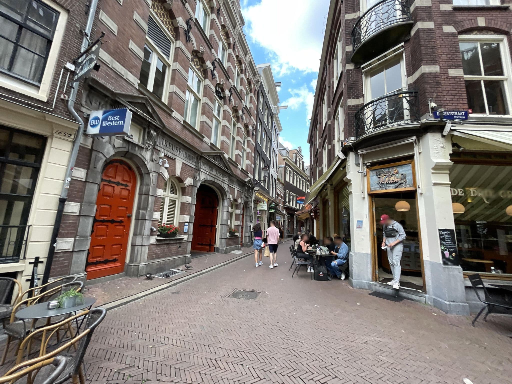 Street view near Best Western Dam Square Inn, Amsterdam — © filipb (CC BY-SA · Mapillary)