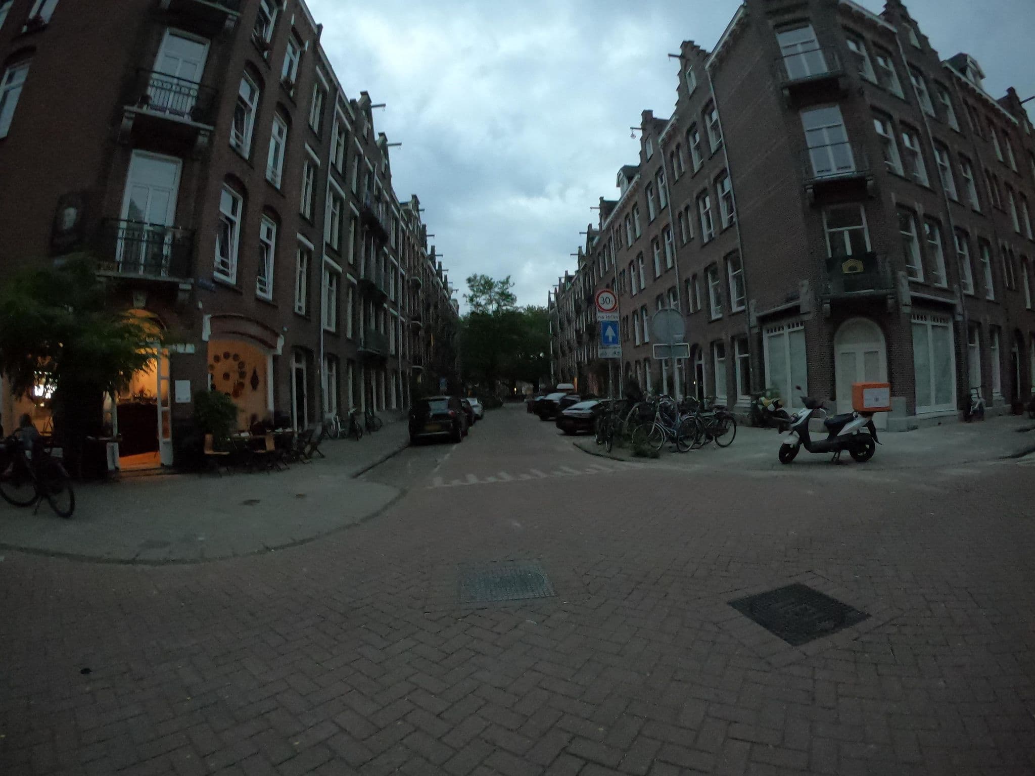 Street view near Nicolaas Amsterdam apartment, Amsterdam — © richlv (CC BY-SA · Mapillary)
