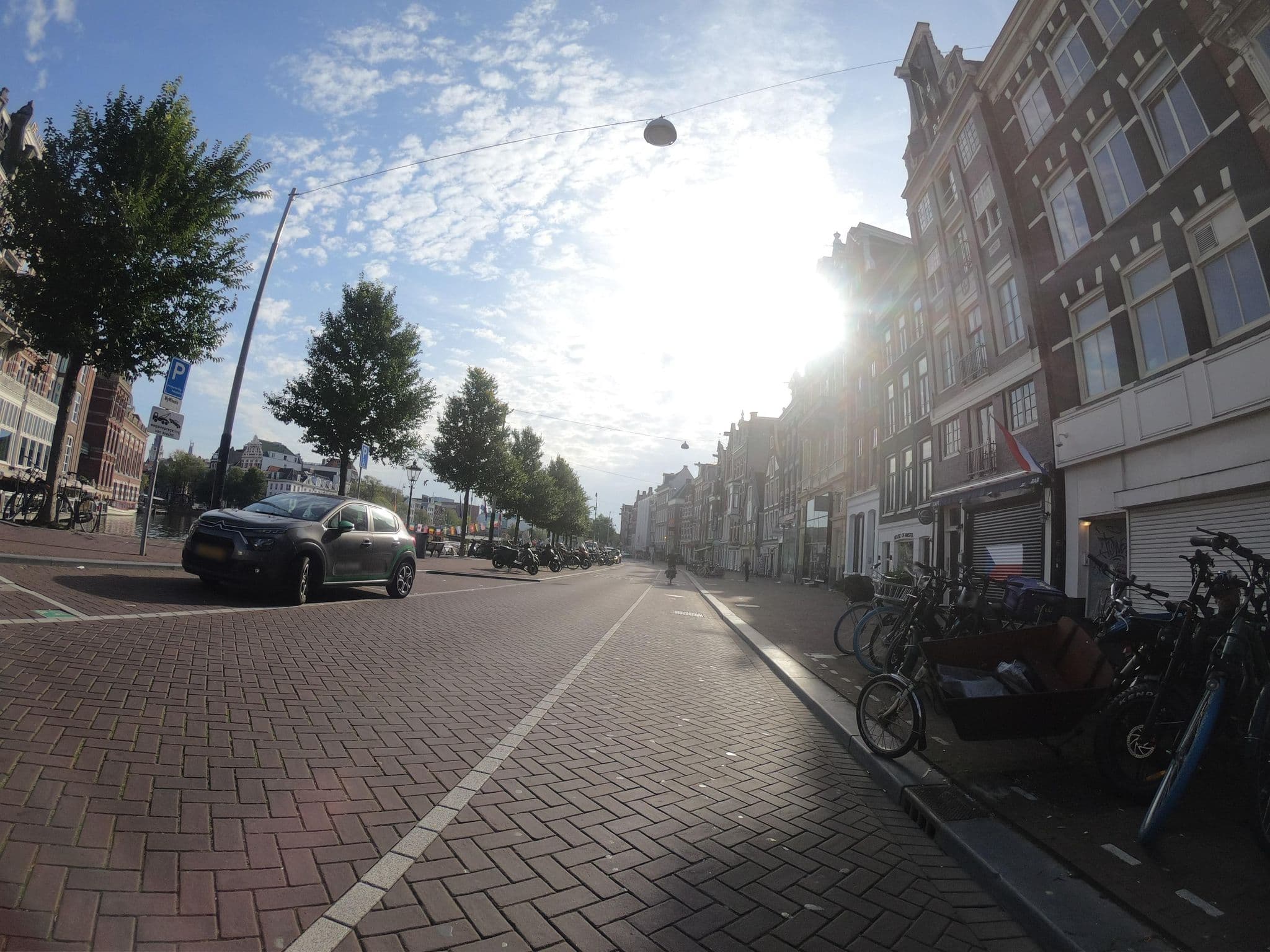 Street view near House of Amstel, Amsterdam — © CasGroenigen (CC BY-SA · Mapillary)