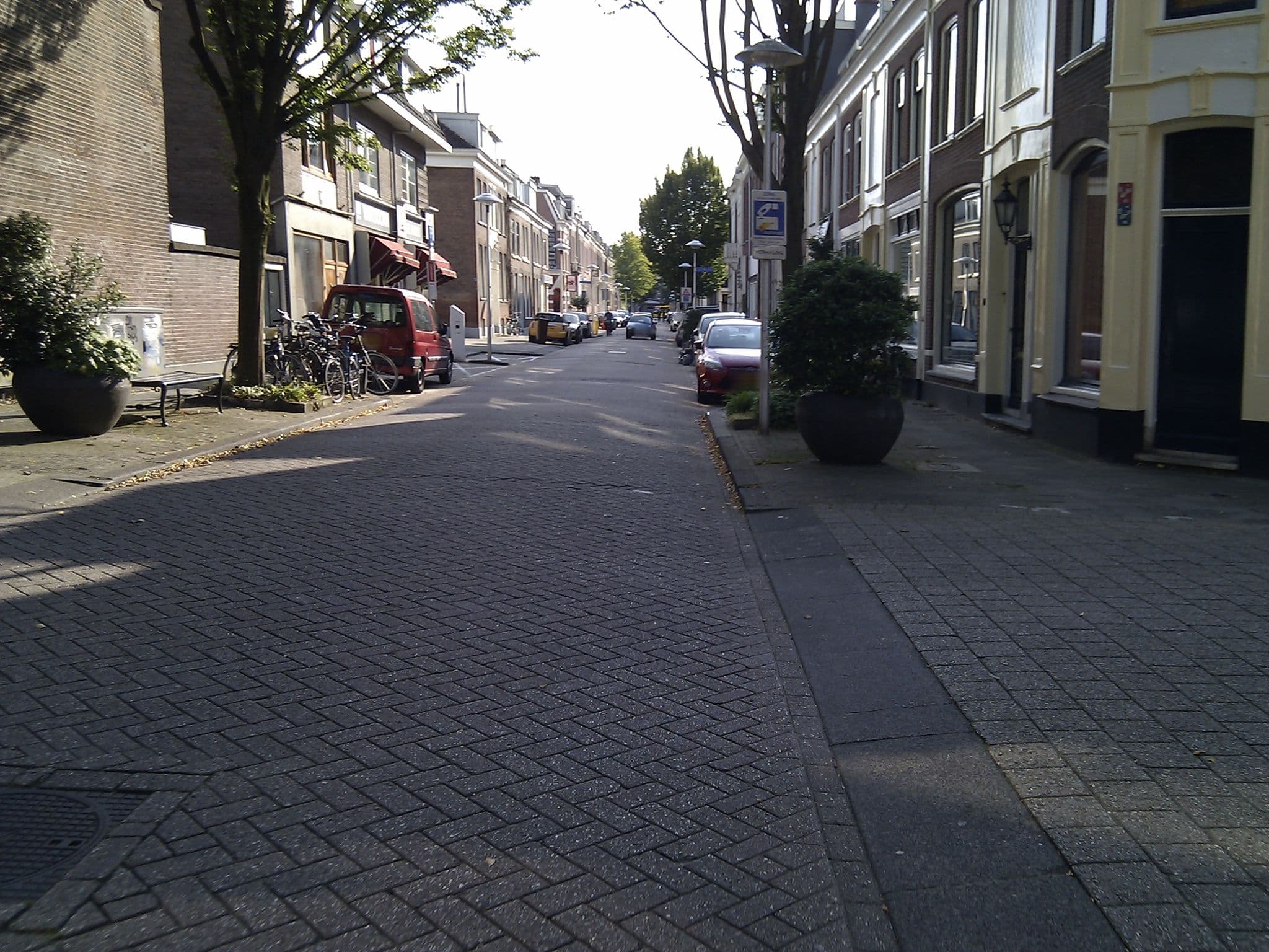 Street view near Airbnb Poortstraat, Utrecht — © mprins (CC BY-SA · Mapillary)
