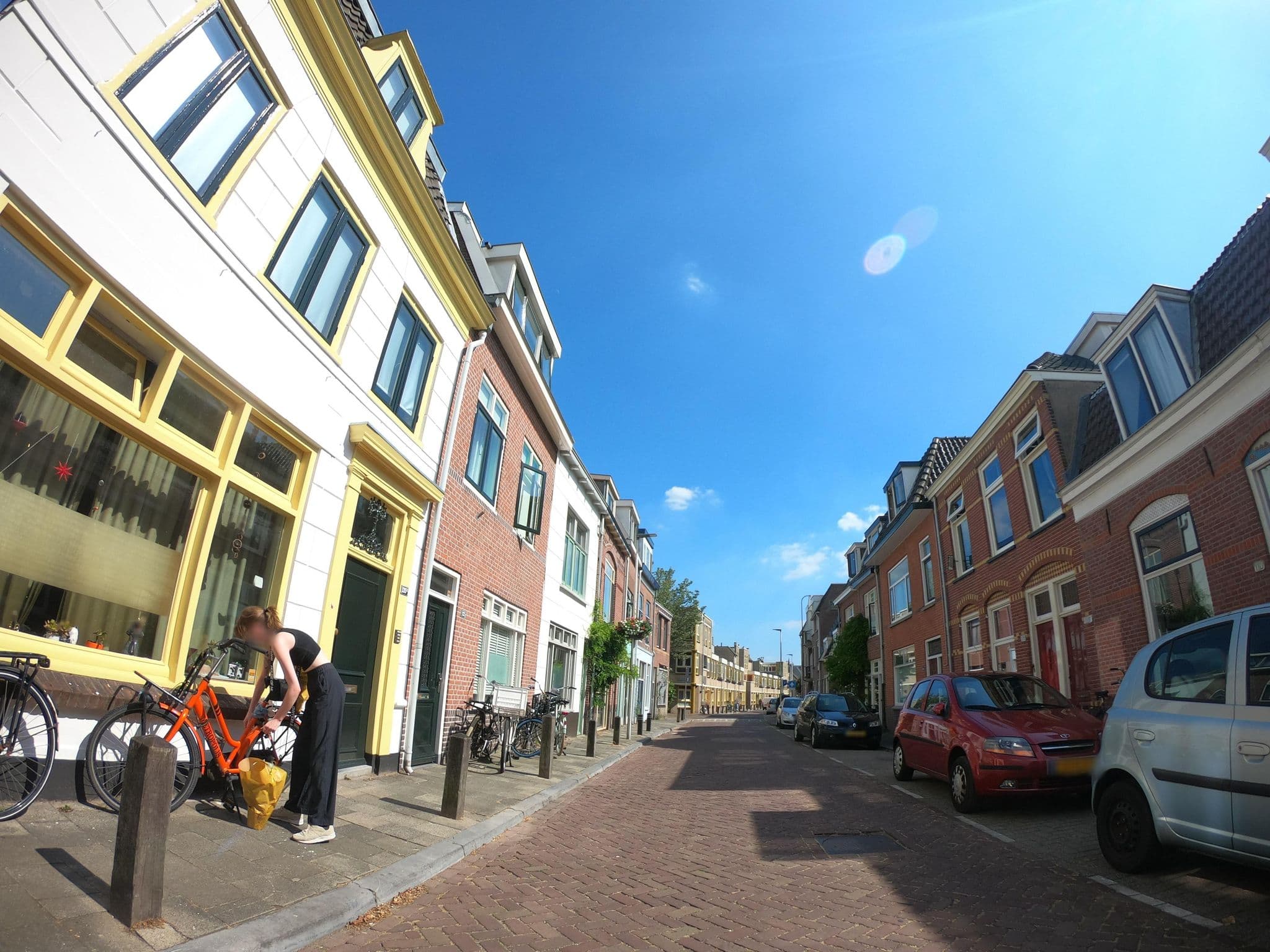 Street view near B&B Het Gekroonde Visje, Utrecht — © richlv (CC BY-SA · Mapillary)
