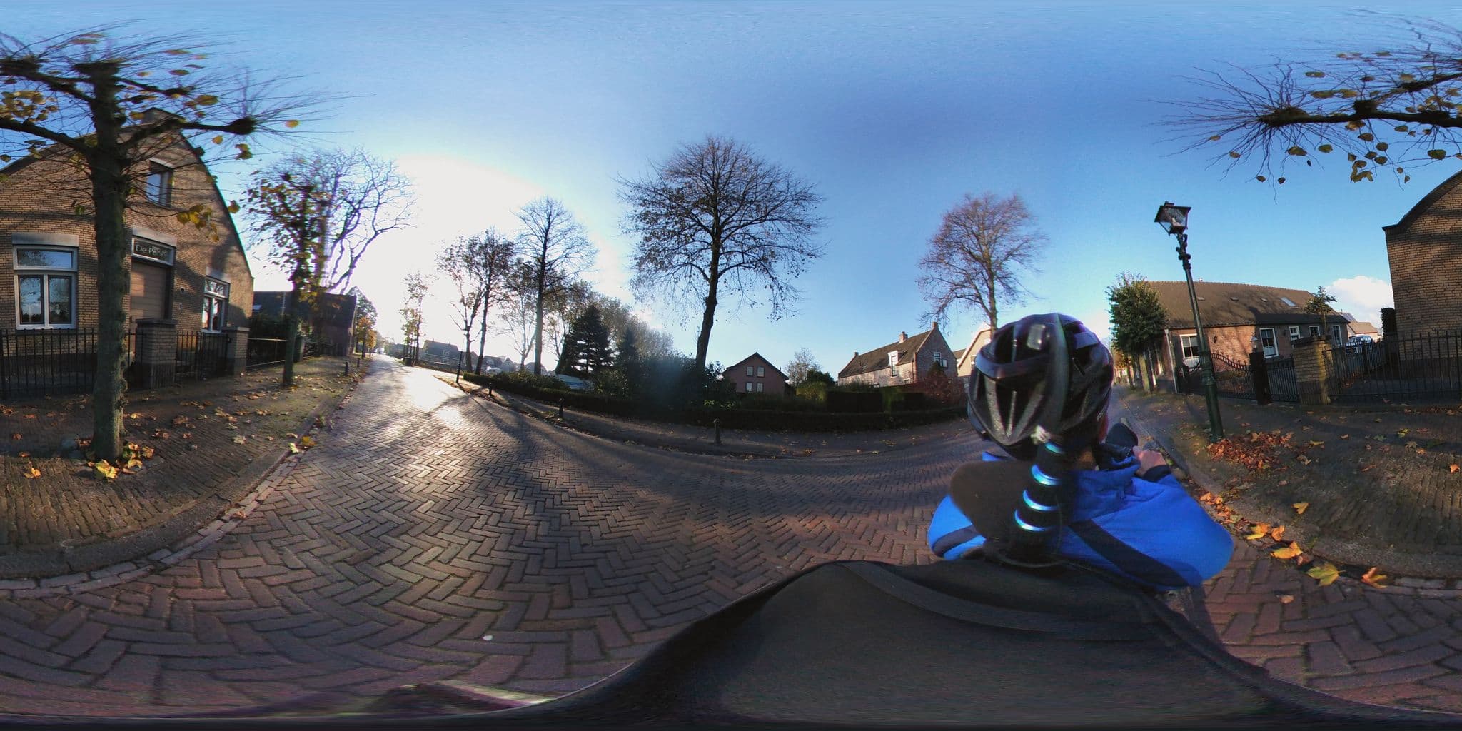 Street view near Pension De Poort, Bunschoten — © ligfietser (CC BY-SA · Mapillary)