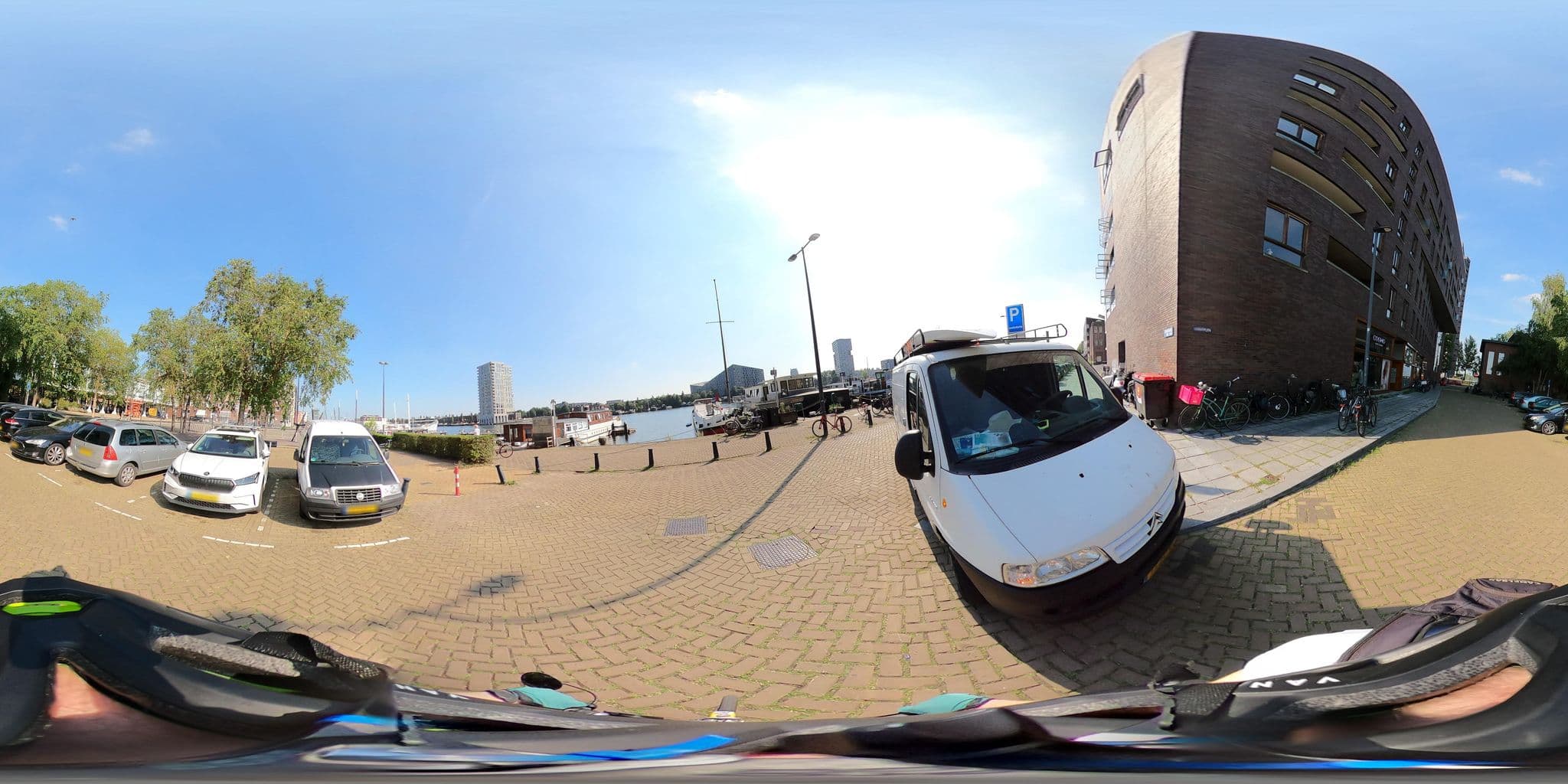 Street view near Levant bed & breakfast, Dapperbuurt — © Stefdegreef (CC BY-SA · Mapillary)