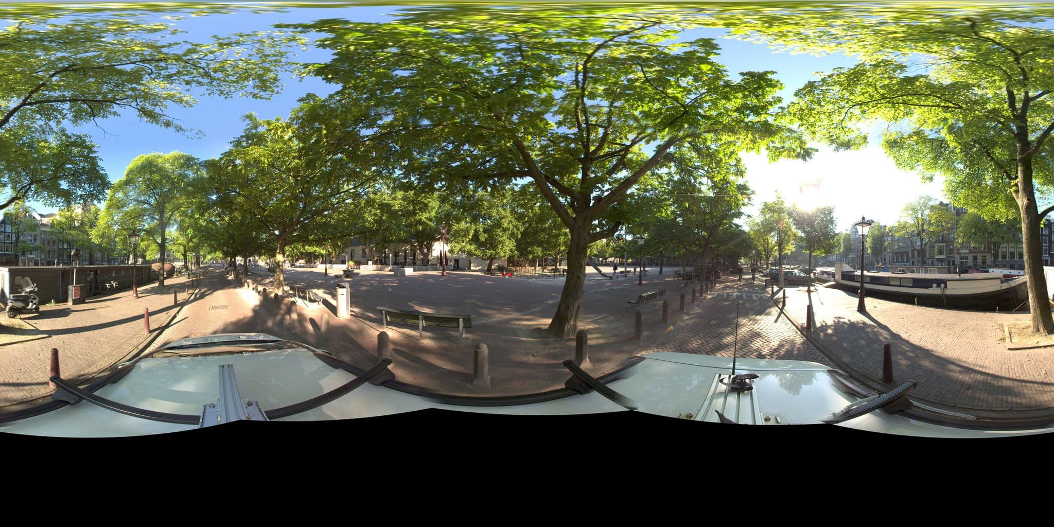 Street view near Le Grand Prince Apartment, Amsterdam — © amsterdam (CC BY-SA · Mapillary)