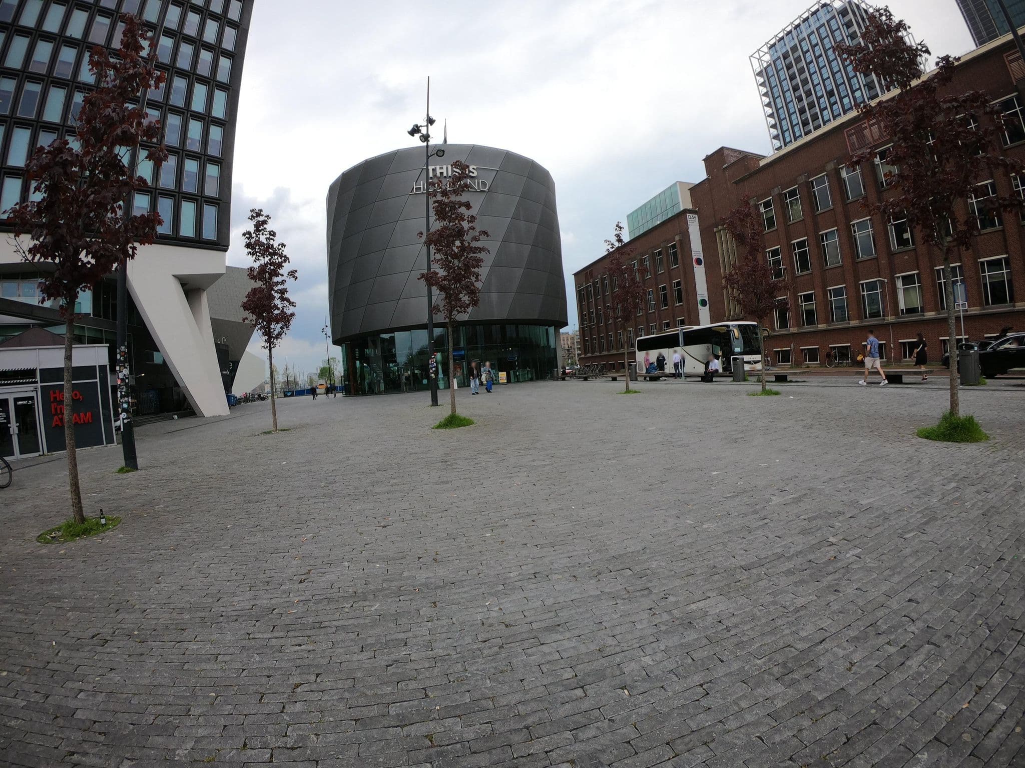 Street view near Sir Adam Hotel, part of Sircle Collection, Amsterdam — © richlv (CC BY-SA · Mapillary)