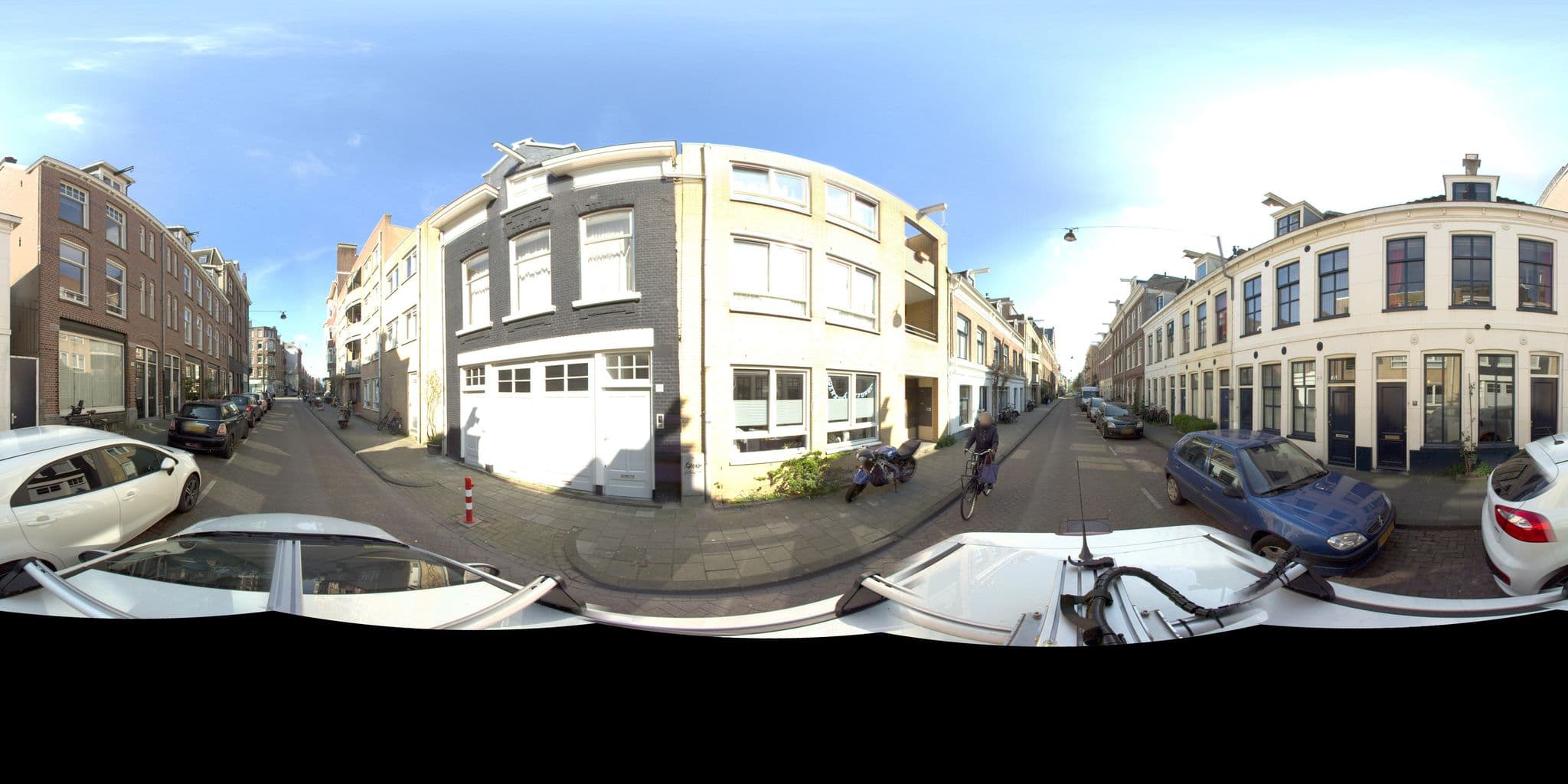 Street view near Casa Di Blaf, Dapperbuurt — © amsterdam (CC BY-SA · Mapillary)