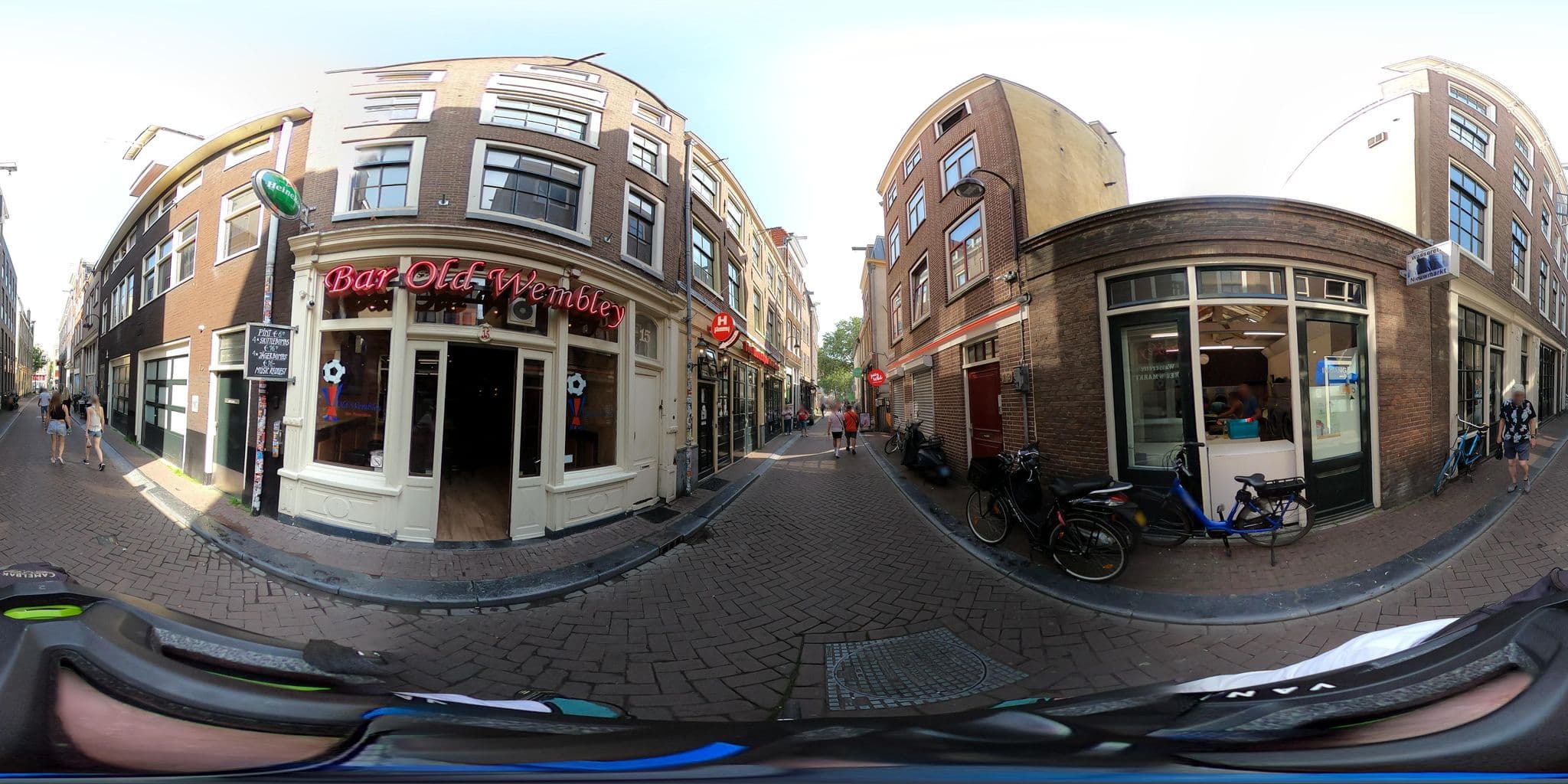 Street view near Monk Apartments, Amsterdam — © Stefdegreef (CC BY-SA · Mapillary)
