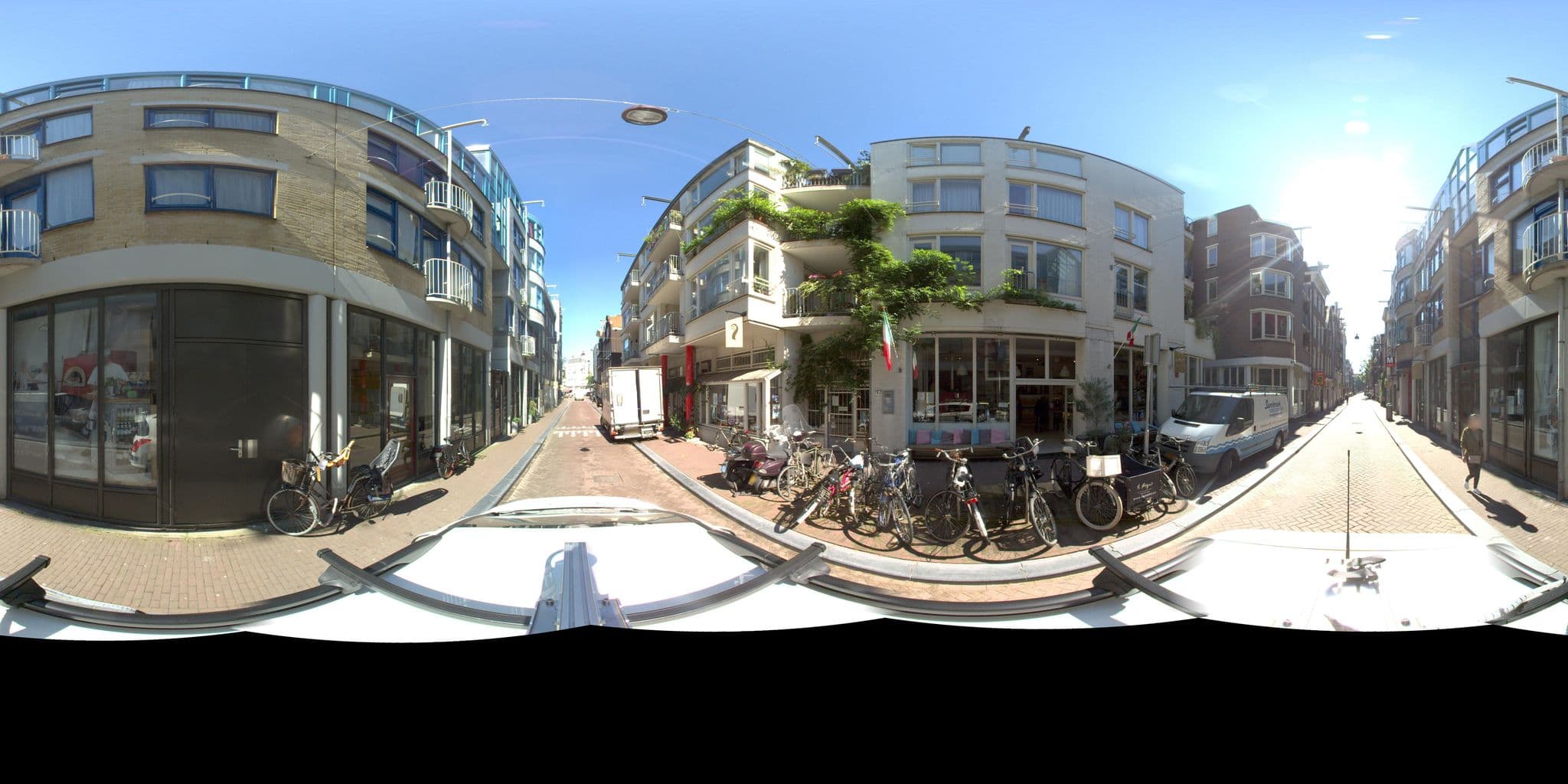 Street view near City House, Amsterdam — © amsterdam (CC BY-SA · Mapillary)