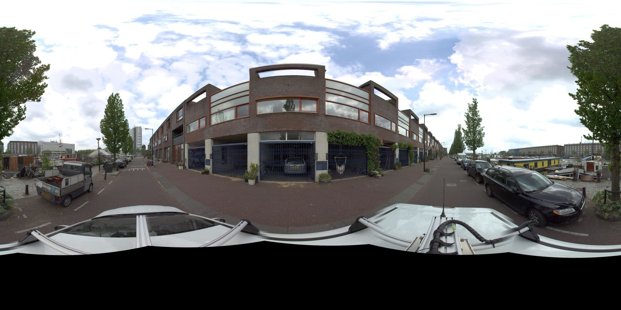 Street view near Amsterdam Houseboat A100 6-8 persons, Dapperbuurt — © amsterdam (CC BY-SA · Mapillary)