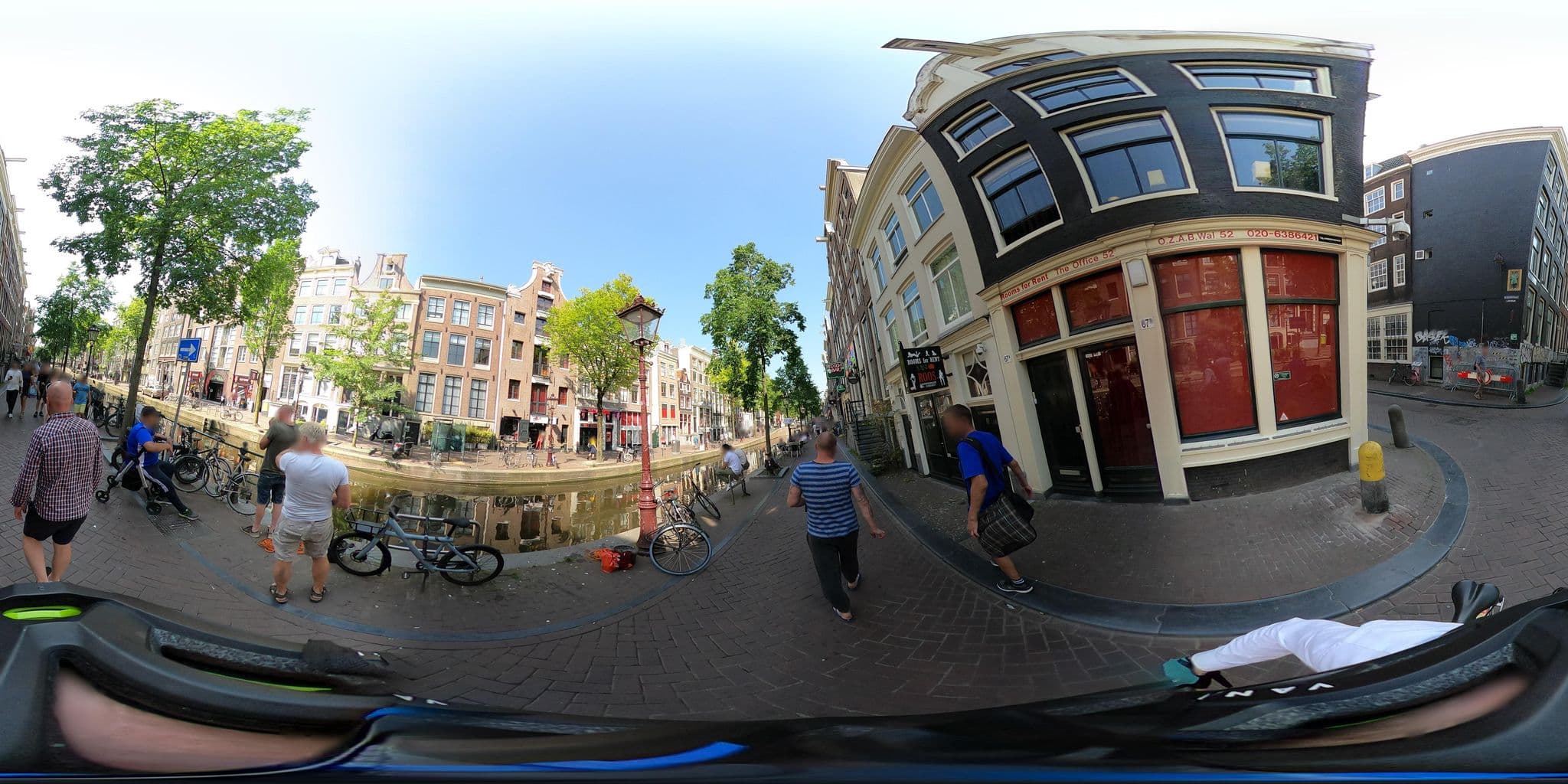 Street view near Lovely Centre Apartment, Amsterdam — © Stefdegreef (CC BY-SA · Mapillary)