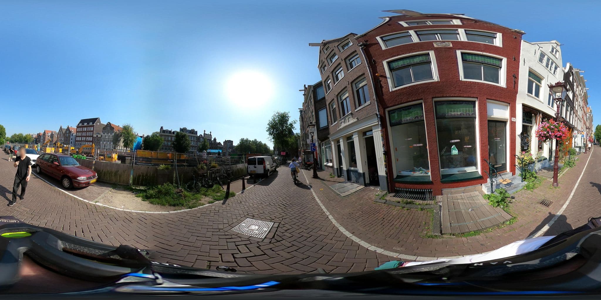 Street view near Loft Apartment, Amsterdam — © Stefdegreef (CC BY-SA · Mapillary)