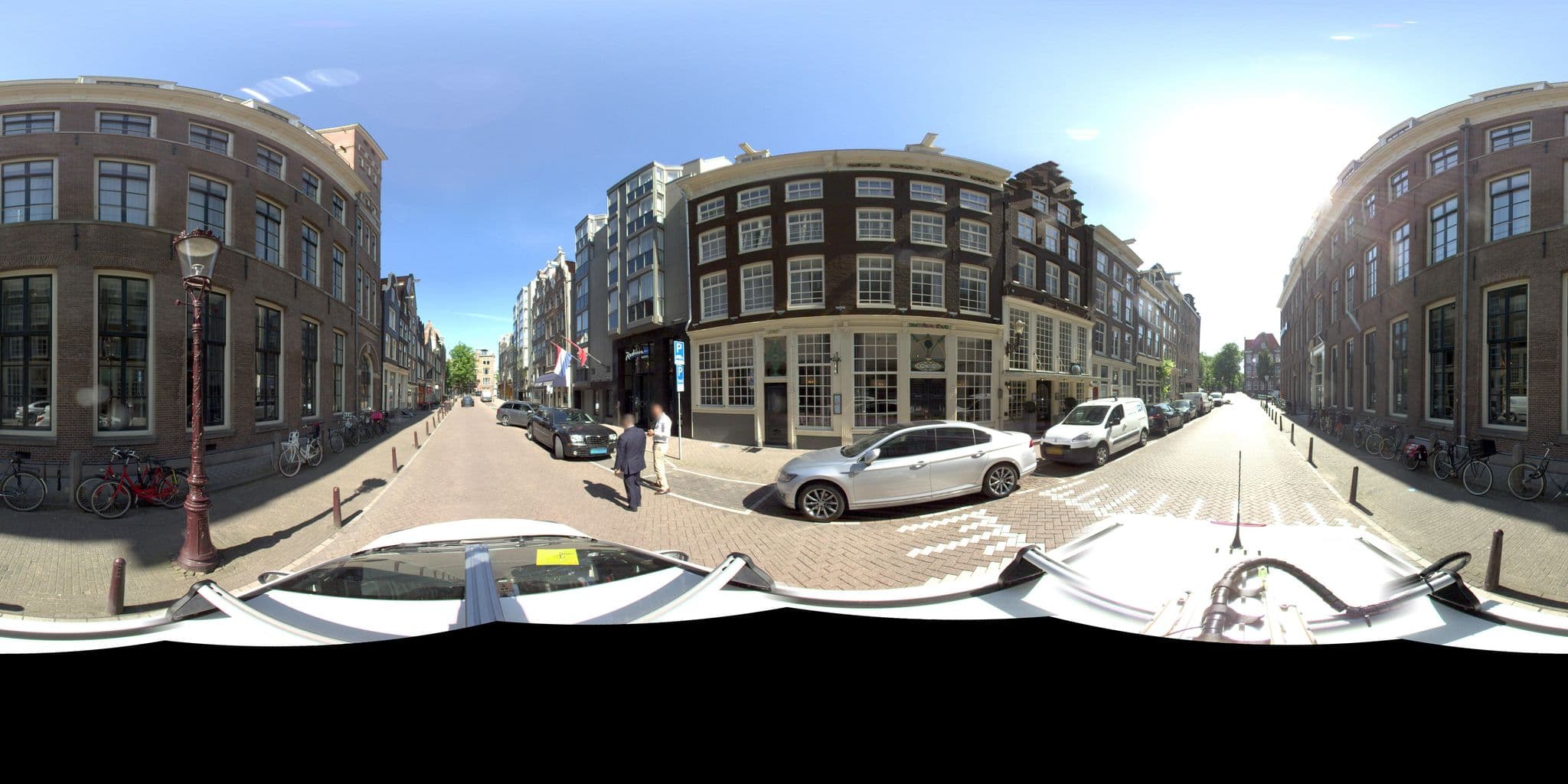 Street view near Green Apple Holiday - Nieuwmarkt Area, Amsterdam — © amsterdam (CC BY-SA · Mapillary)